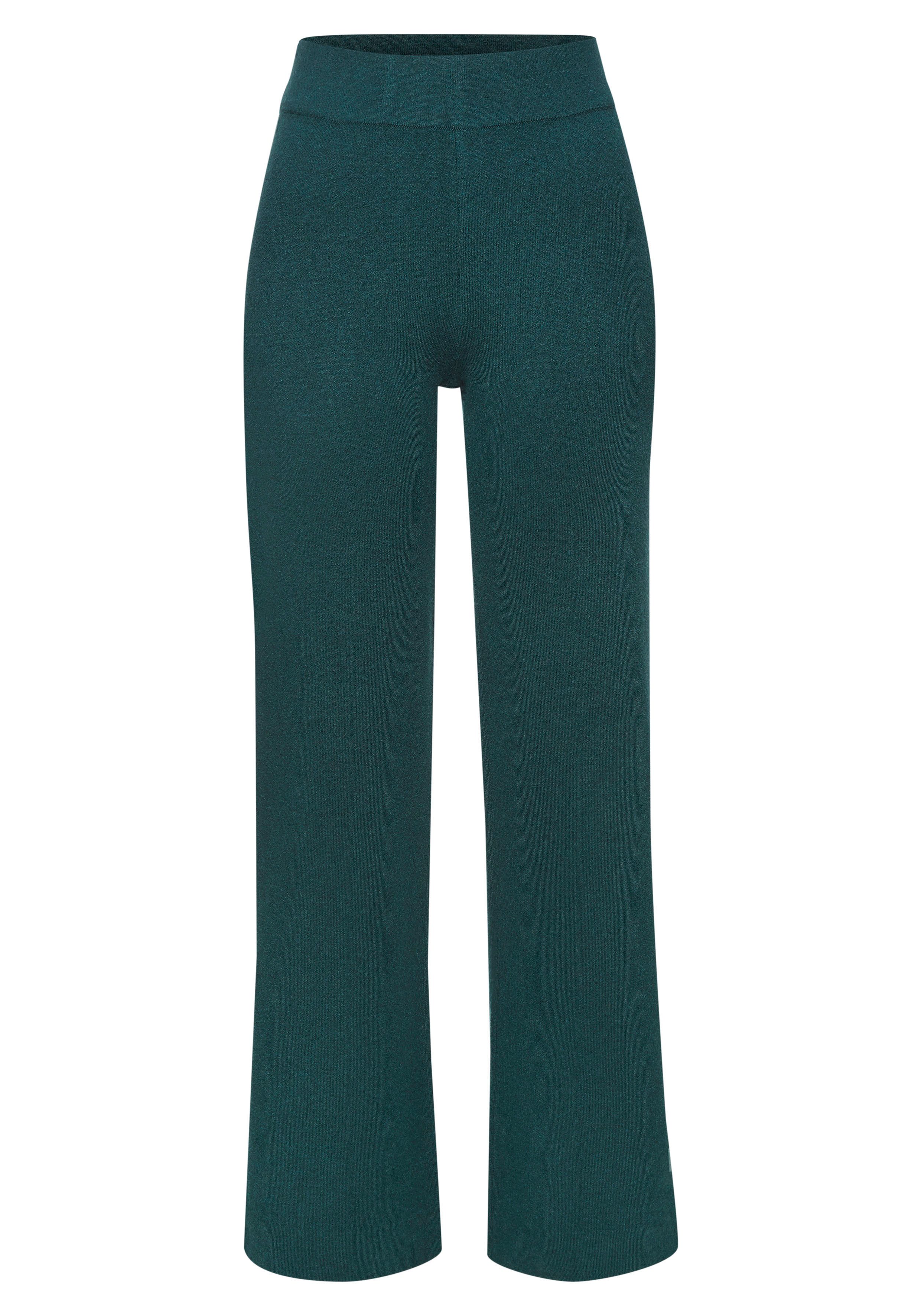 Elbsand Strickhose mit weitem Bein und eingestricktem Logo, Loungewear – Bild 2 von 5