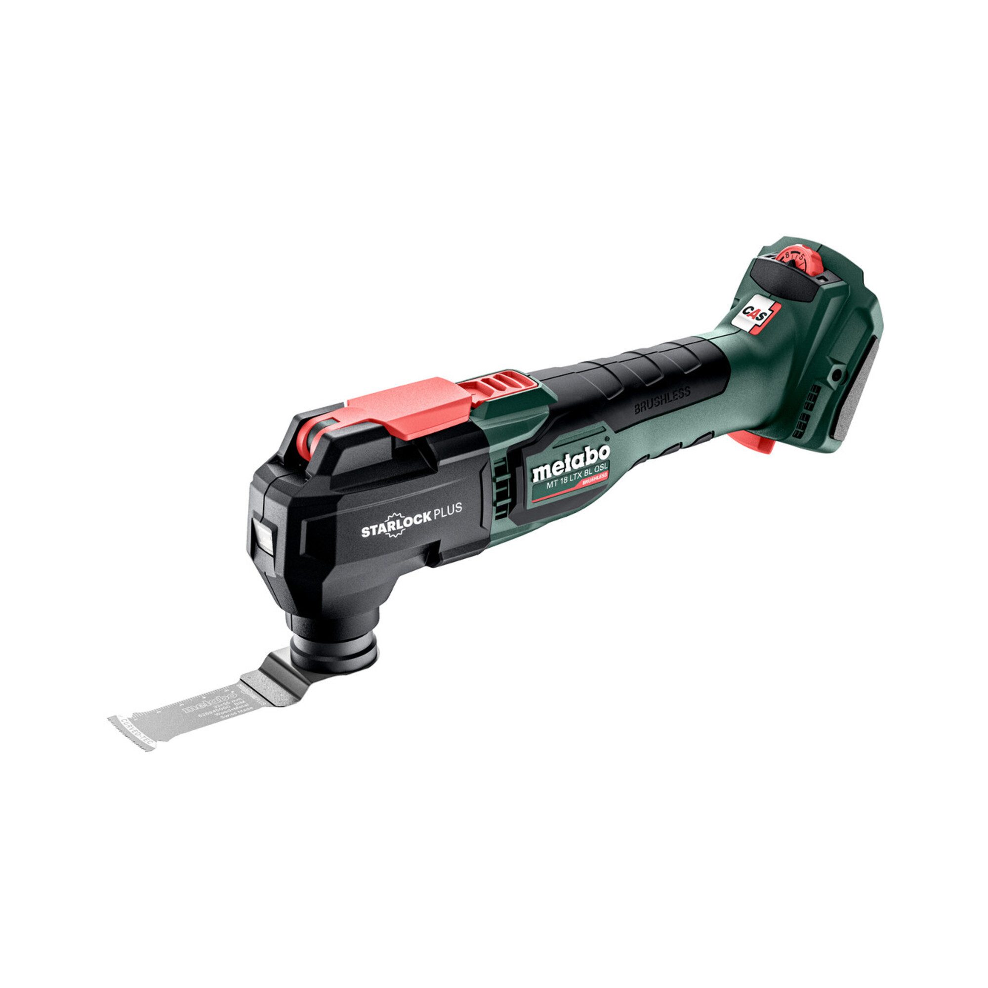metabo Akku-Multifunktionswerkzeug Metabo Akku-Multitool MT 18 LTX BL QSL Karton