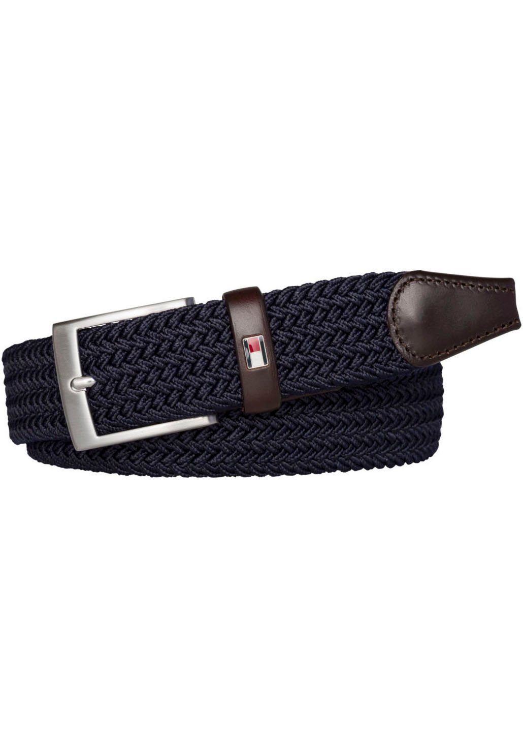 Tommy Hilfiger Stoffgürtel New Adan Belt 3,5 cm breit NEW ADAN BELT aus geflochtenem Stretch-Gurtbandgewebe – Bild 4 von 5