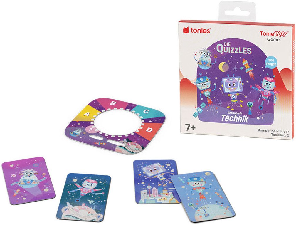 tonies Hörspiel Die Quizzles: Spannende Technik (Tonieplay Game S)