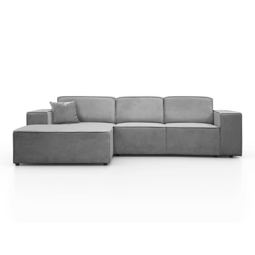 Beautysofa Ecksofa PEDRO, Breite: 267cm, viele günstig online kaufen