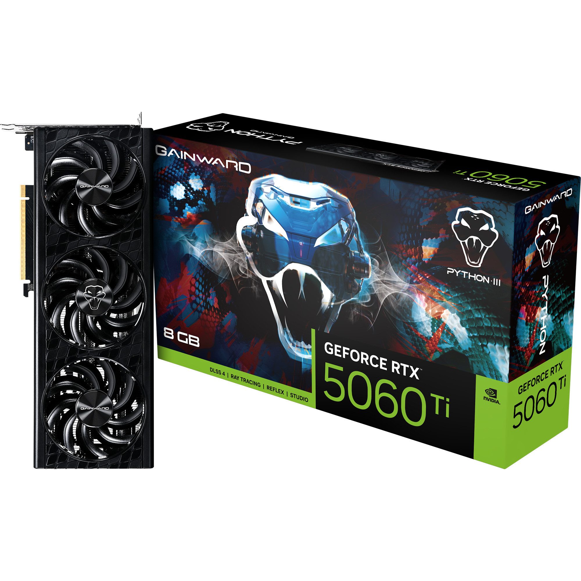 Gainward GeForce RTX 5060 Ti Python III 8GB, Grafikkarte