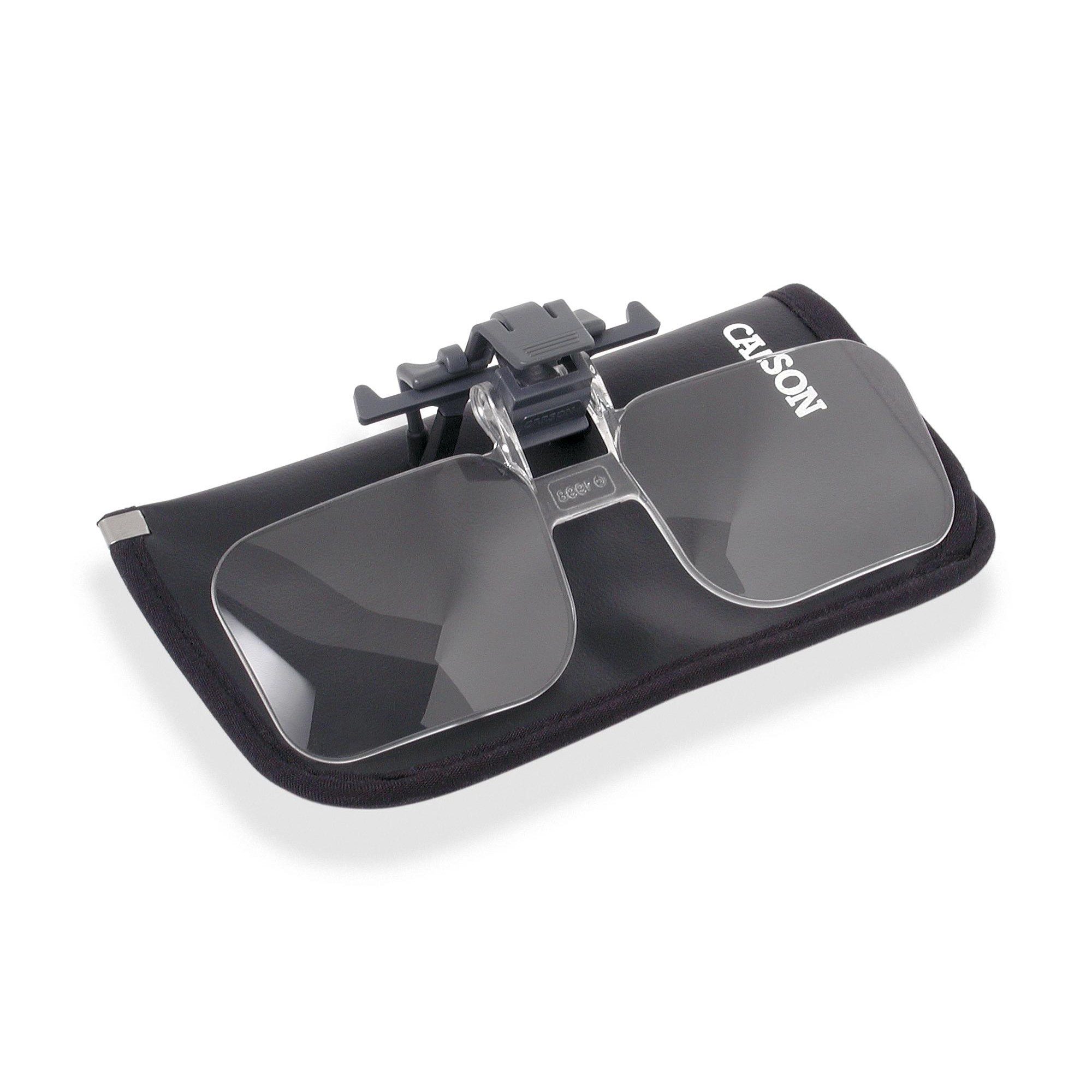 Carson Optical Carson Lupe Clip & Flip 2x Auf- und Durchlichtmikroskop