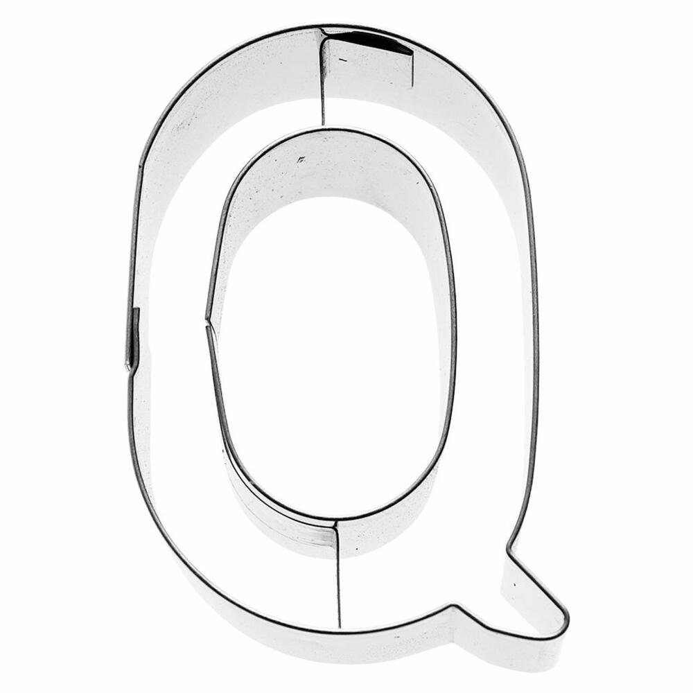 Birkmann Ausstechform Buchstabe Q, Edelstahl