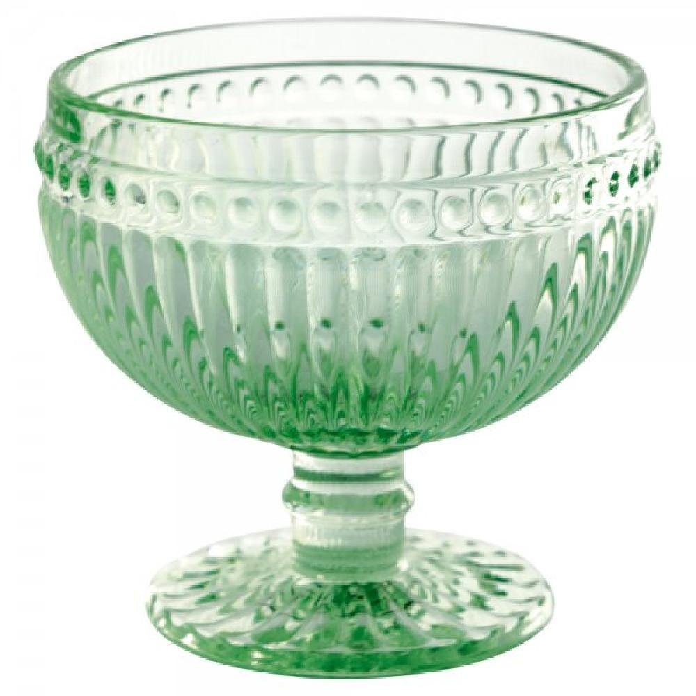 Greengate Schüssel Dessertschale Alice Glas Pale Green