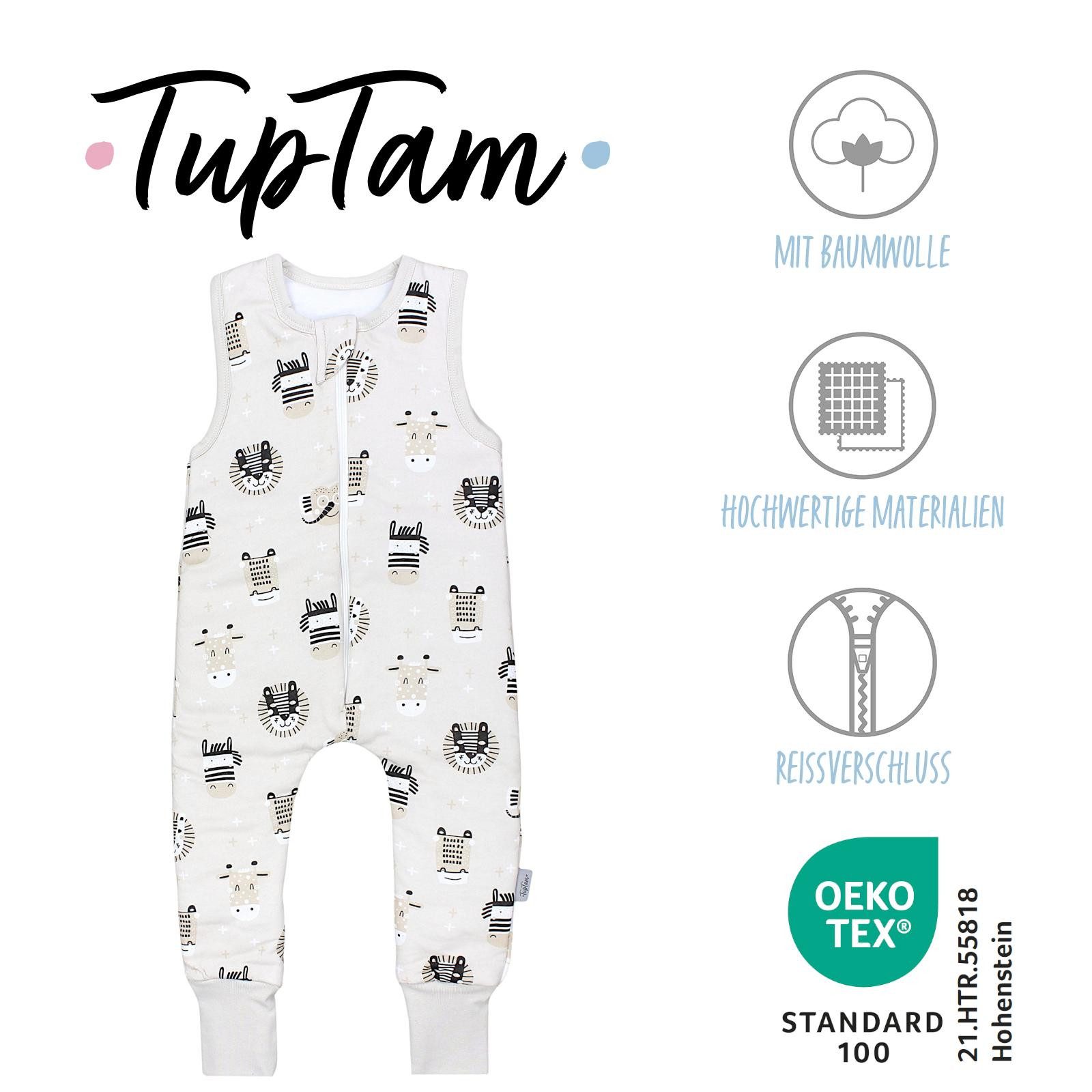 TupTam Babyschlafsack Ganzjahresschlafsack mit Beinen 2,5 TOG Unisex günstig online kaufen