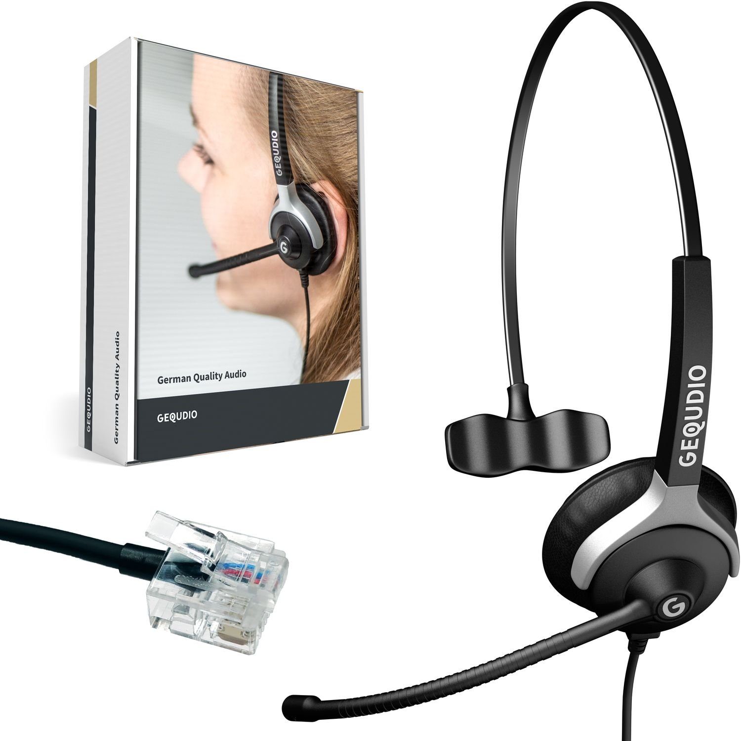 GEQUDIO Headset (Headset 1-Ohr für Unify mit Kabel) online kaufen | OTTO