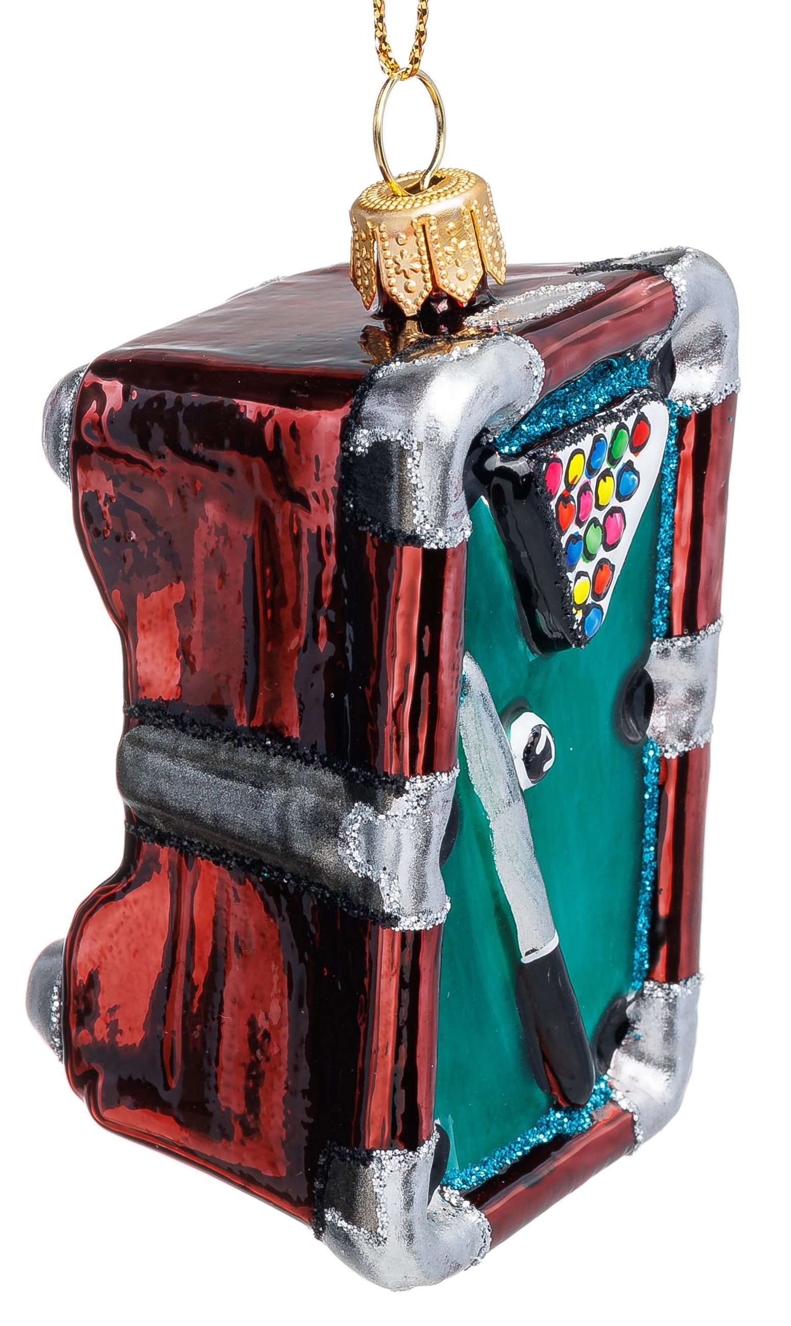 SIKORA Weihnachtsbaumkugel Pool Billard Tisch besondere Weihnachtskugel Gla günstig online kaufen