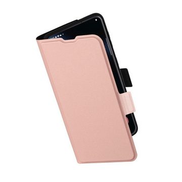 Hama Smartphone-Hülle Booklet für Samsung Galaxy S23, Farbe Rosa, aufstellbar, klappbar, Mit Standfunktion und Einsteckfach