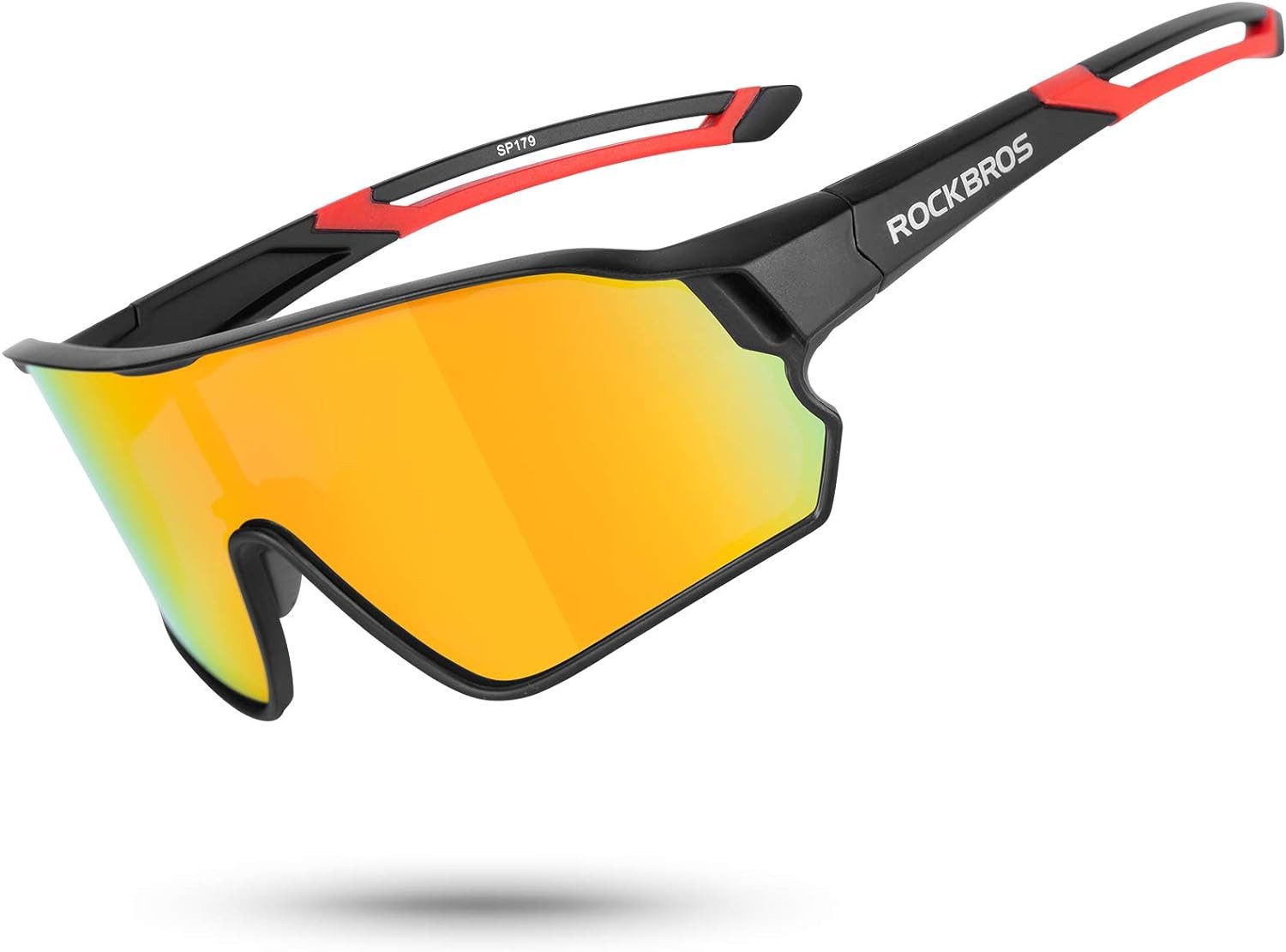 ROCKBROS Fahrradbrille Photochrome Sonnenbrille Damen Herren Fahrradbrille UV400, (zum Radfahren, Motorradfahren, Autofahren, Laufen, Angeln, Golf, Biking Outdoor), Transparente Selbsttönende Brille