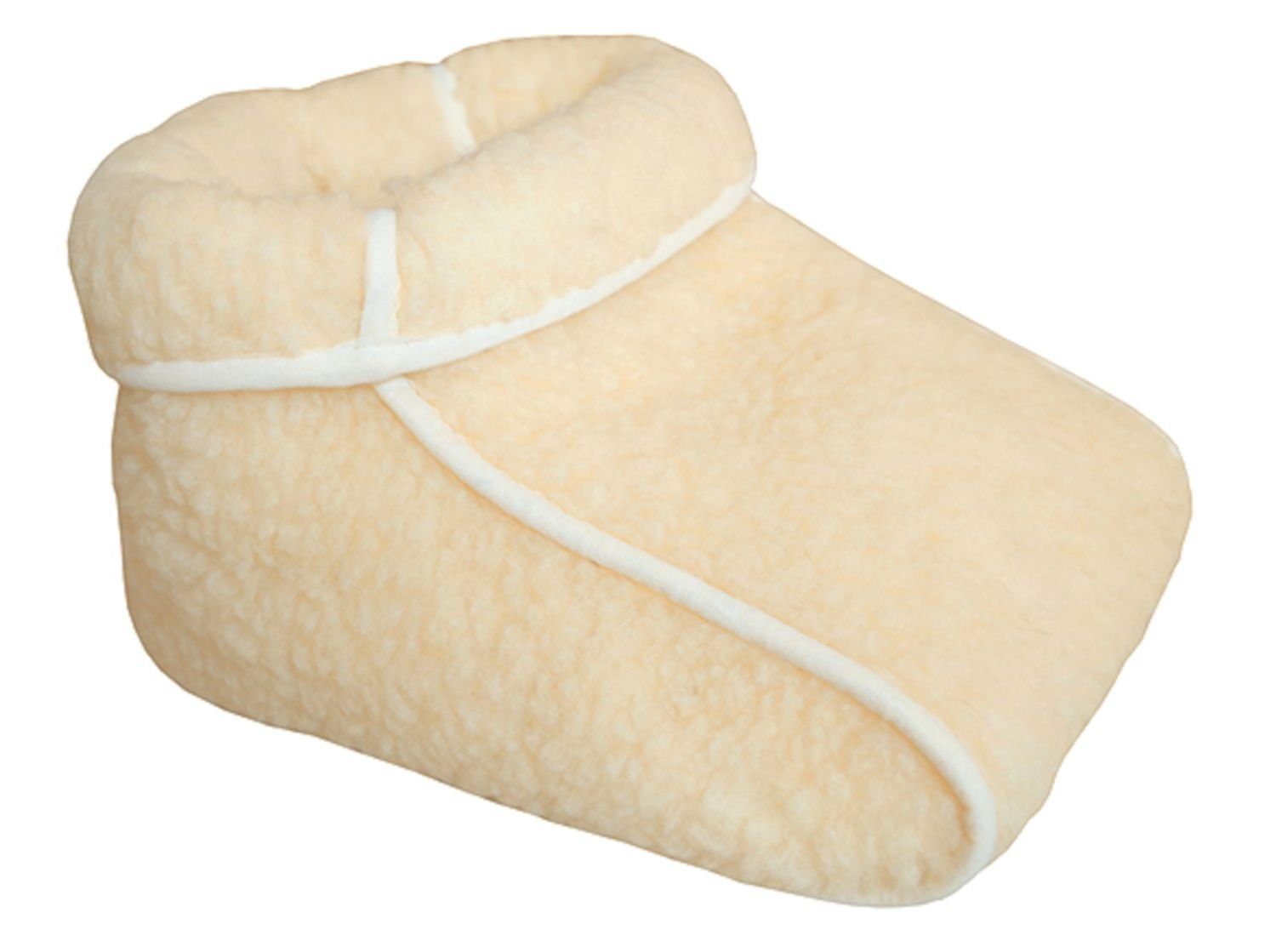BURI Fußwärmer Lammflor Fußwärmer Fußsack Wärme Pantoffel Sohlenwärmer Handwärmer Wär