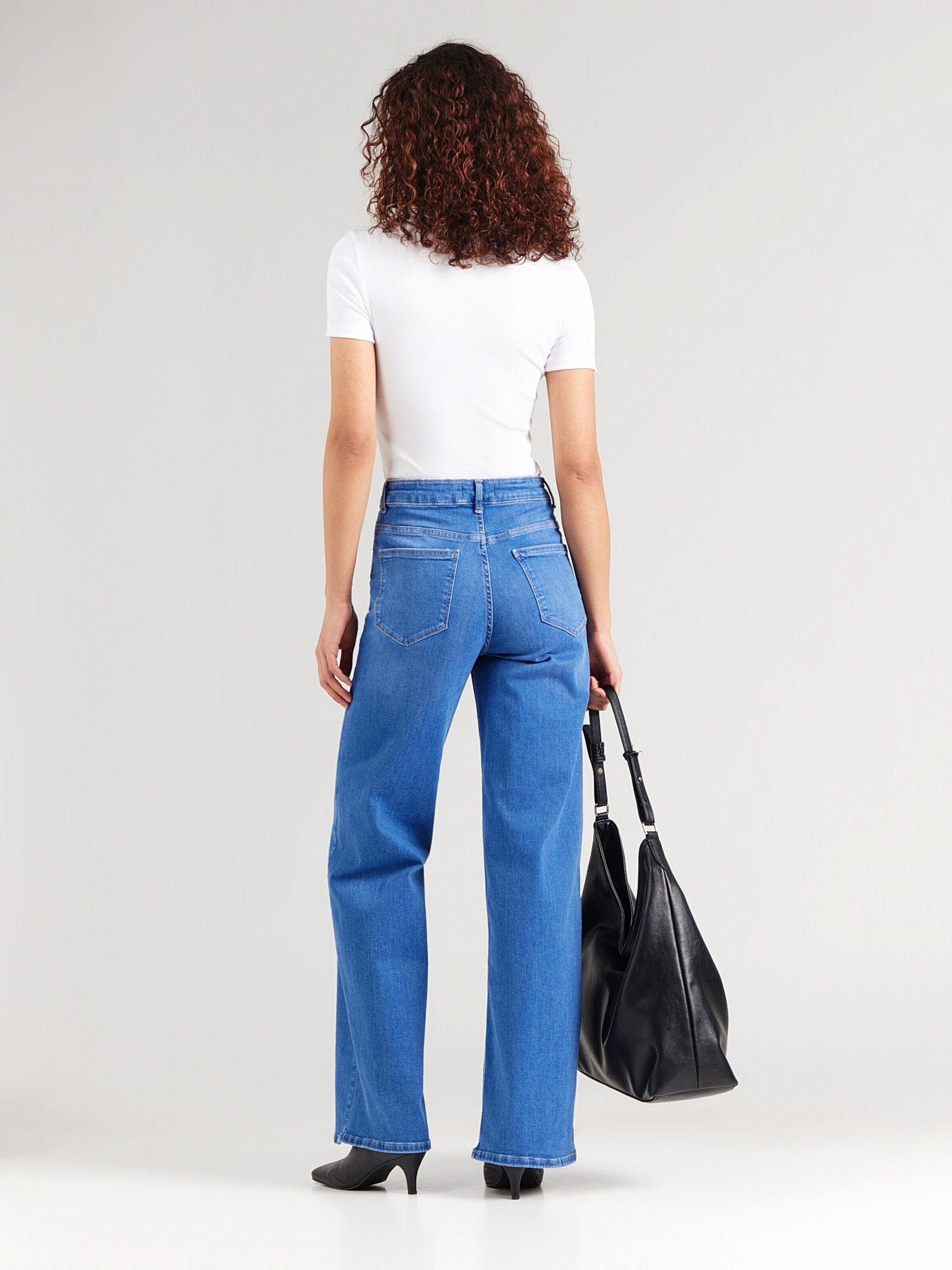ONLY Weite Jeans ONLMADISON BLUSH (1-tlg) Plain/ohne Details – Bild 2 von 5