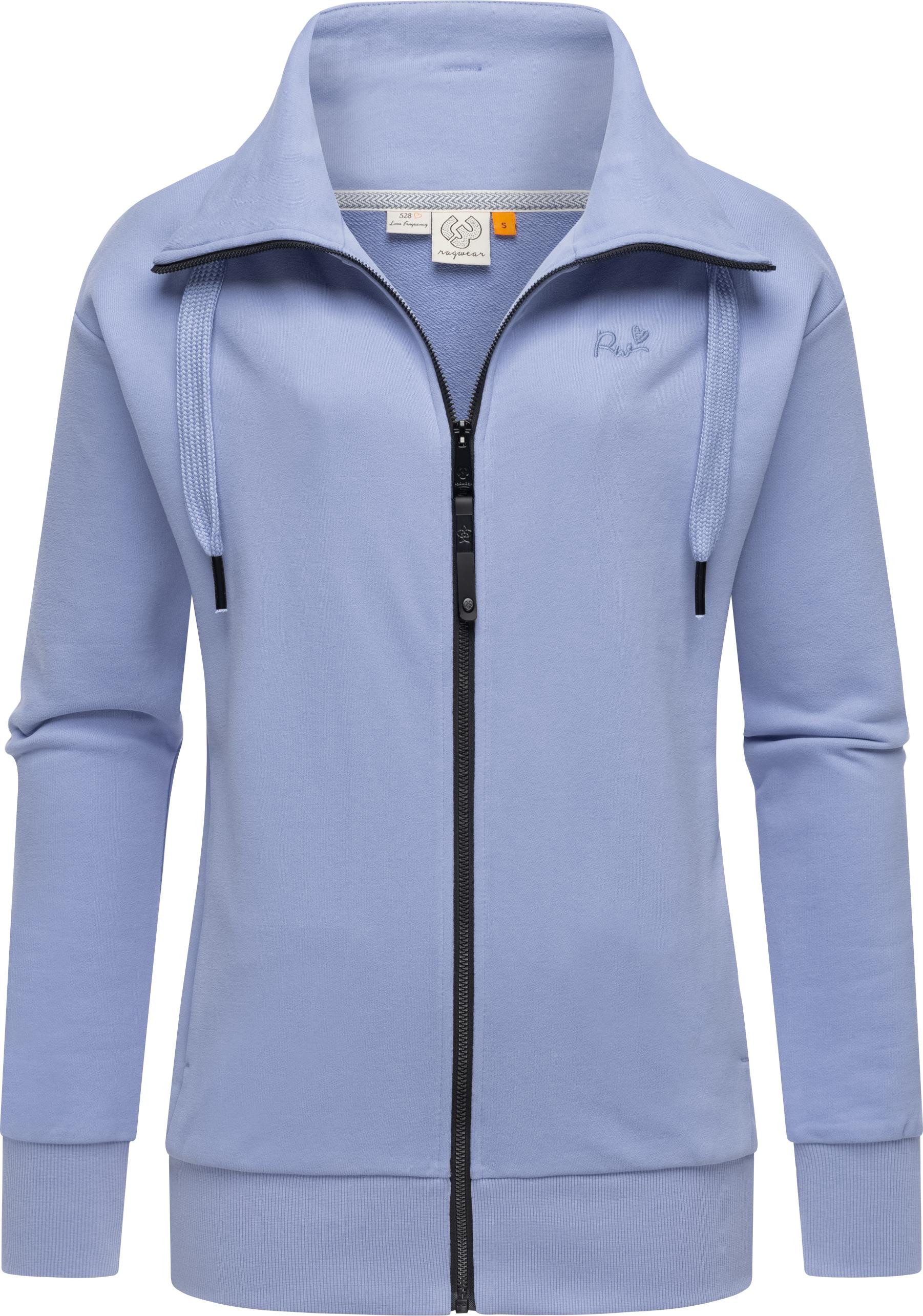 Ragwear Sweatjacke "Shocky", sportliche Damen Zip-Hoodie mit Kordeln günstig online kaufen