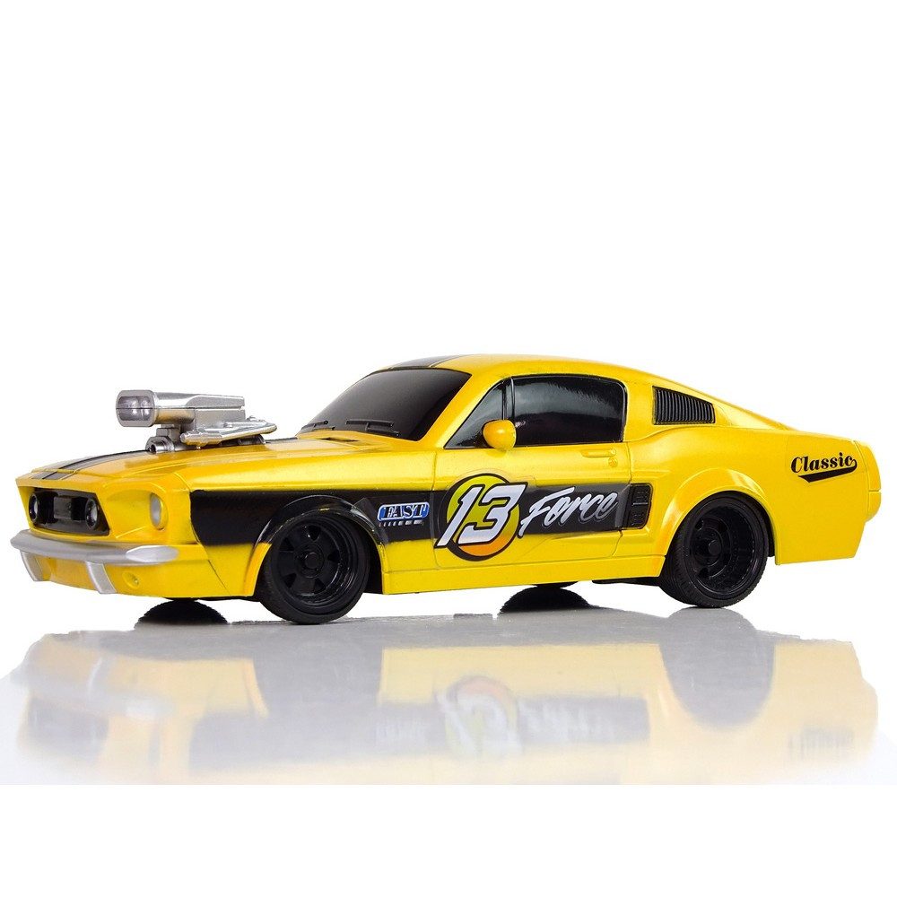 LEAN TOYS RC-Auto Sportwagen Rennflitzer Funkfahrzeug (Spar-Set, 1-tlg., 19 x 8 x 6 cm wendig), Maßstab 1:20, Gummireifen, CE-geprüft