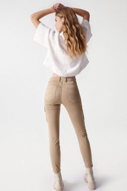 Salsa Stretch-Jeans SALSA JEANS SECRET GLAMOUR PUSH IN SKINNY beige 21005815.120