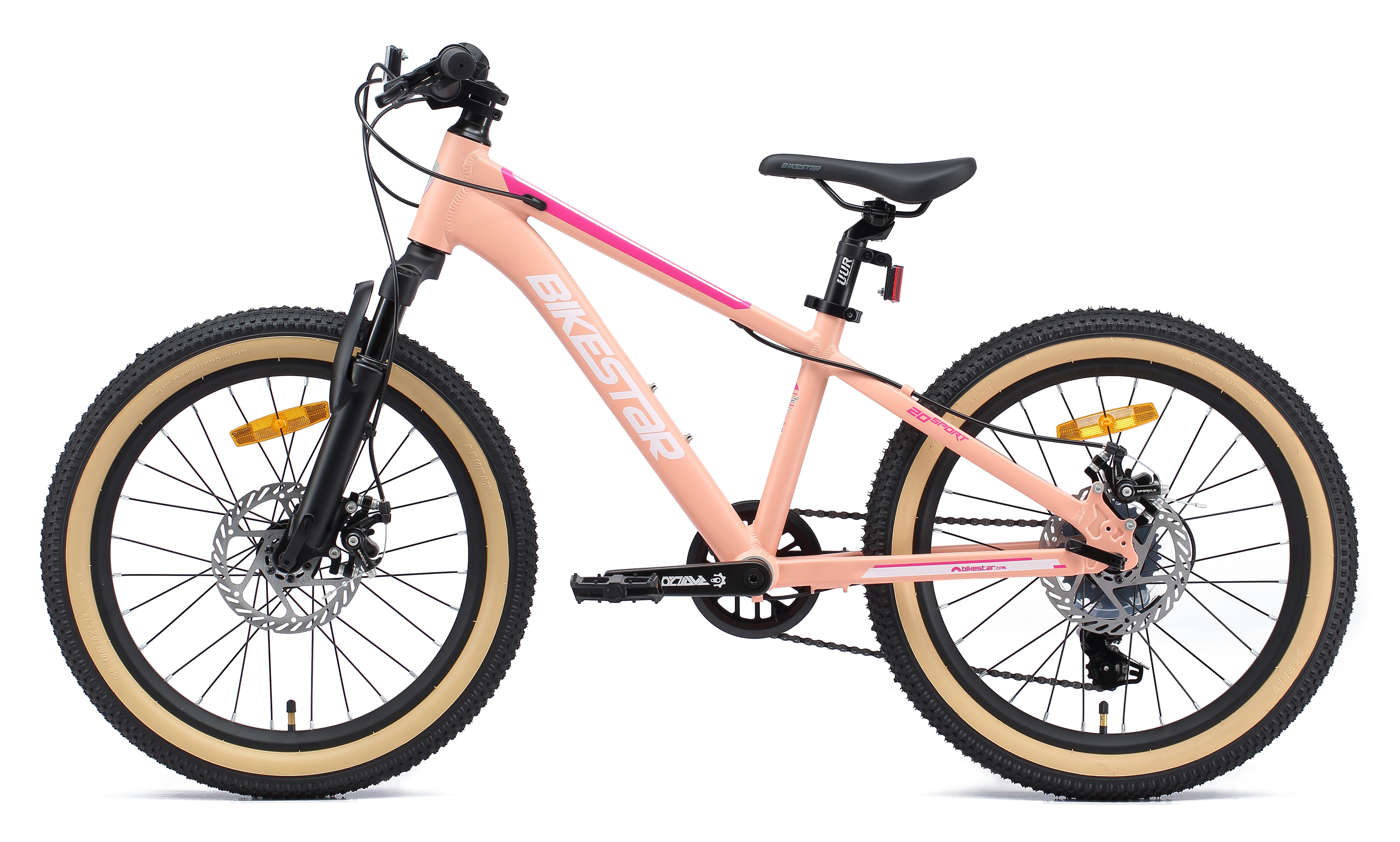 Bikestar Jugendfahrrad, 7 Gang Shimano RD-TY21 Schaltwerk, Kettenschaltung