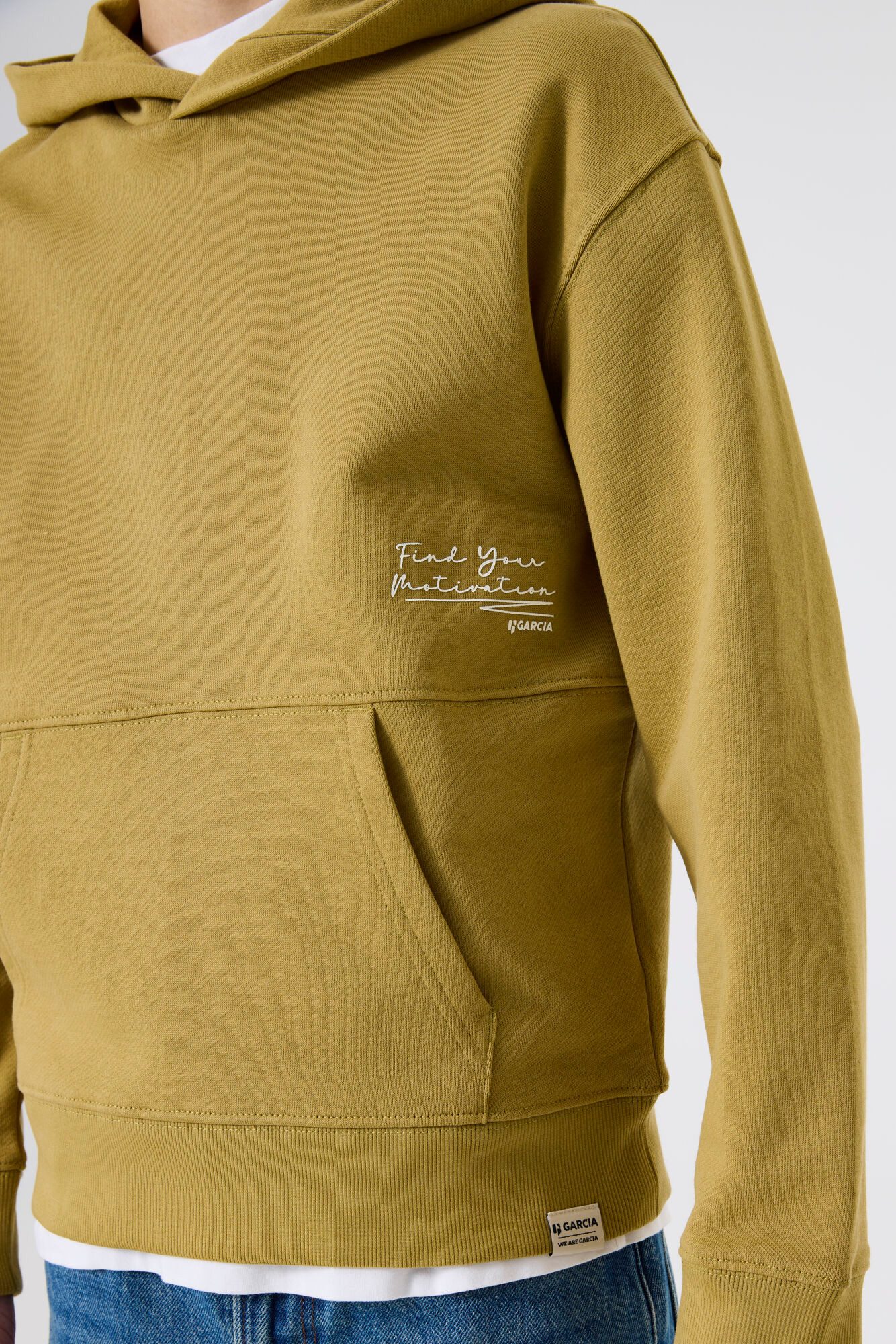 Garcia Sweatshirt mit Rückenprint