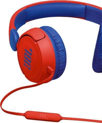 Kinder) JBL Kinder-Kopfhörer für blau/rot (speziell Jr310