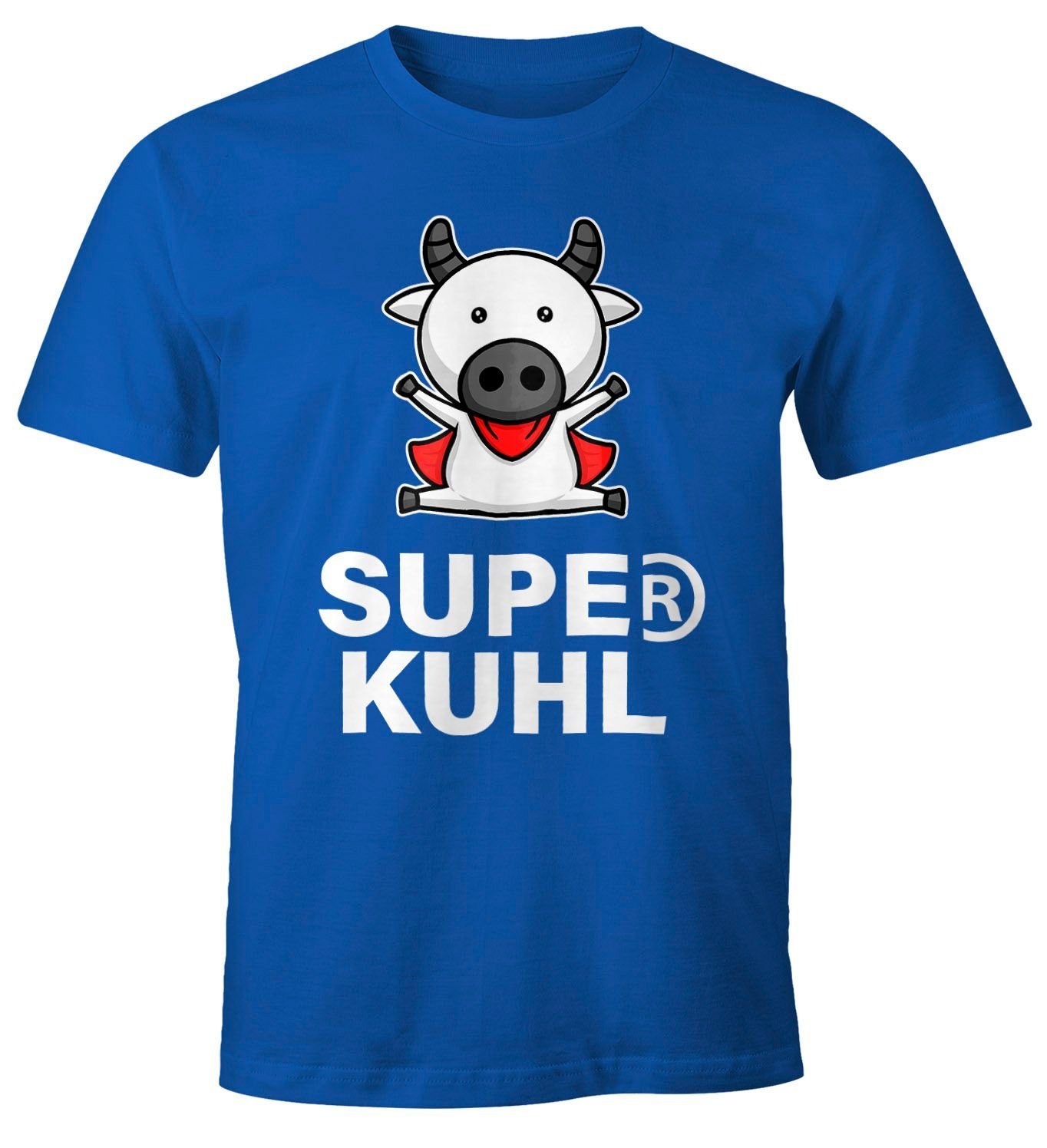 MoonWorks Print-Shirt Lustiges Herren T-Shirt Tier-Motiv günstig online kaufen