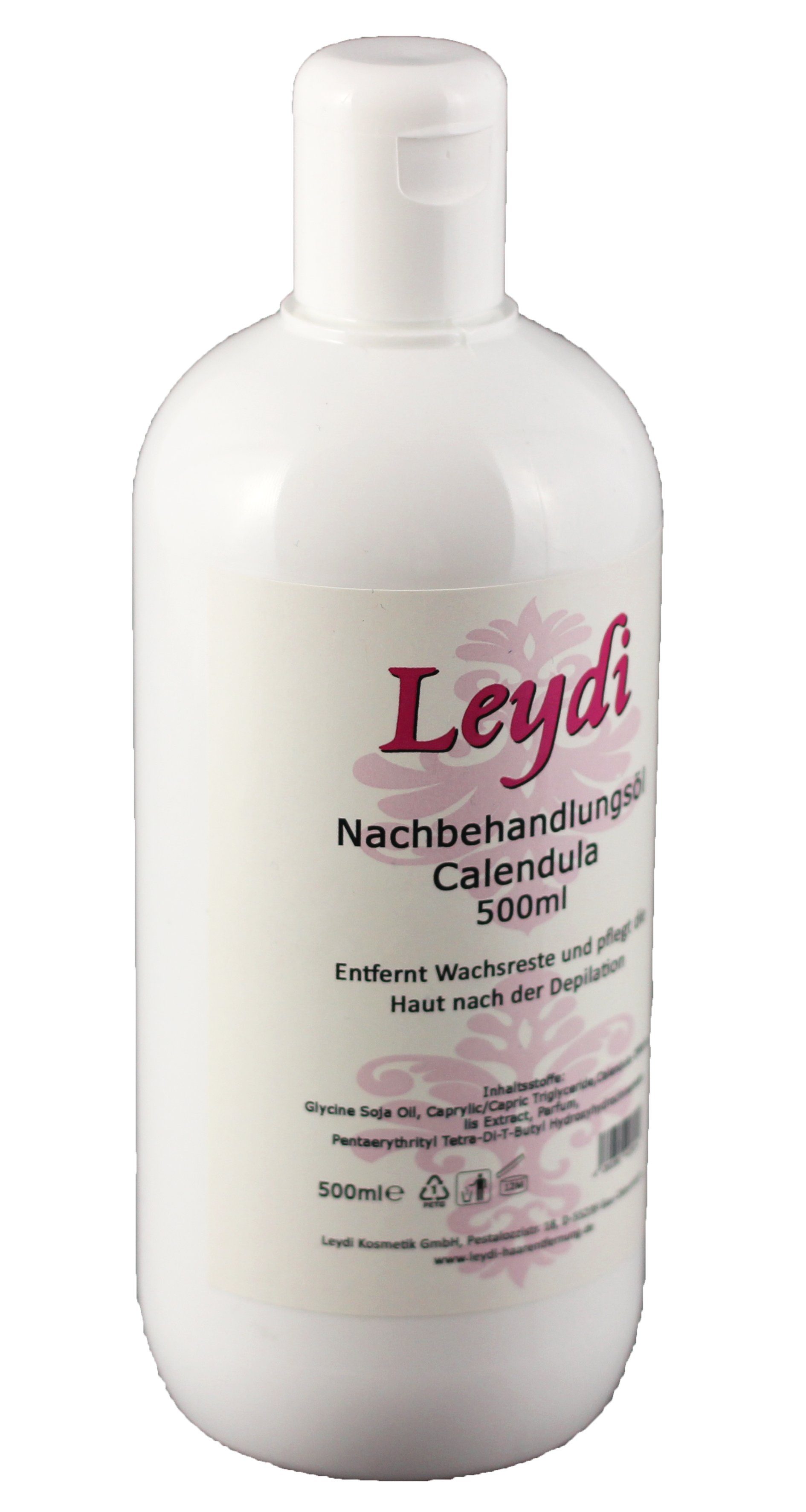 Leydi Enthaarungswachs Leydi Nachbehandlungsöl Calendula Reinigung & Pflege nach dem Waxing, Reinigt die Haut nach dem Waxing von verbliebenen Resten.