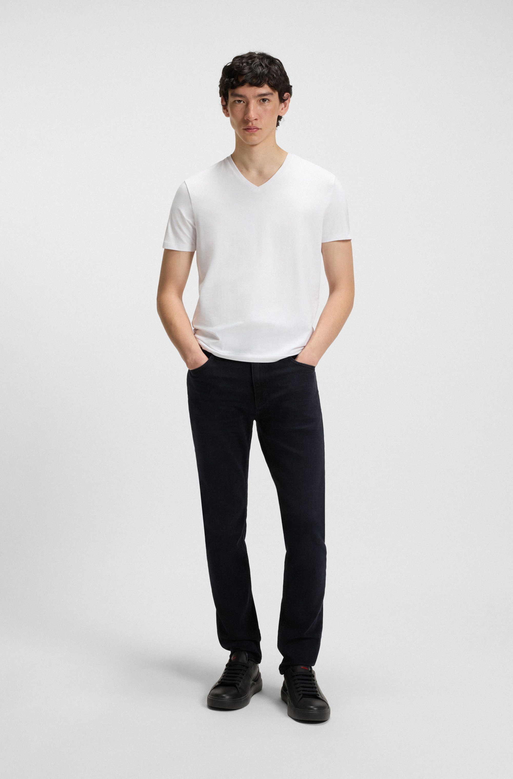 HUGO Slim-fit-Jeans HUGO 734 aus Stretch-Denim, extra schmal – Bild 3 von 5