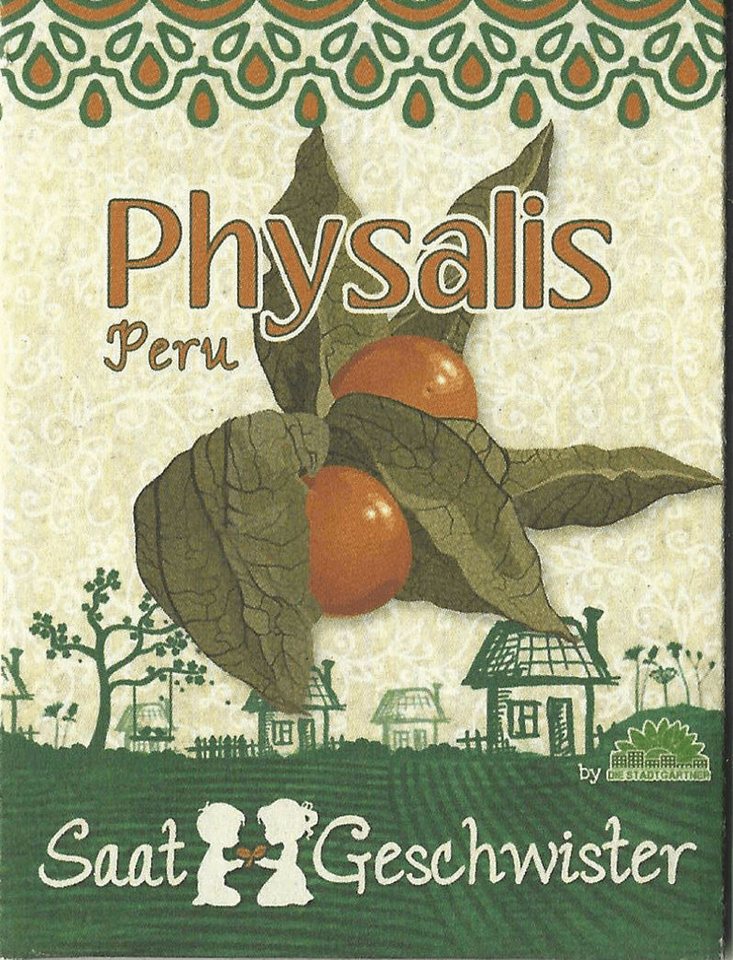 Thumbnail - Die Stadtgärtner Blumensamen Die Stadtgärtner Physalis ""Peru""-Saatgut, leuchtend orange mit z