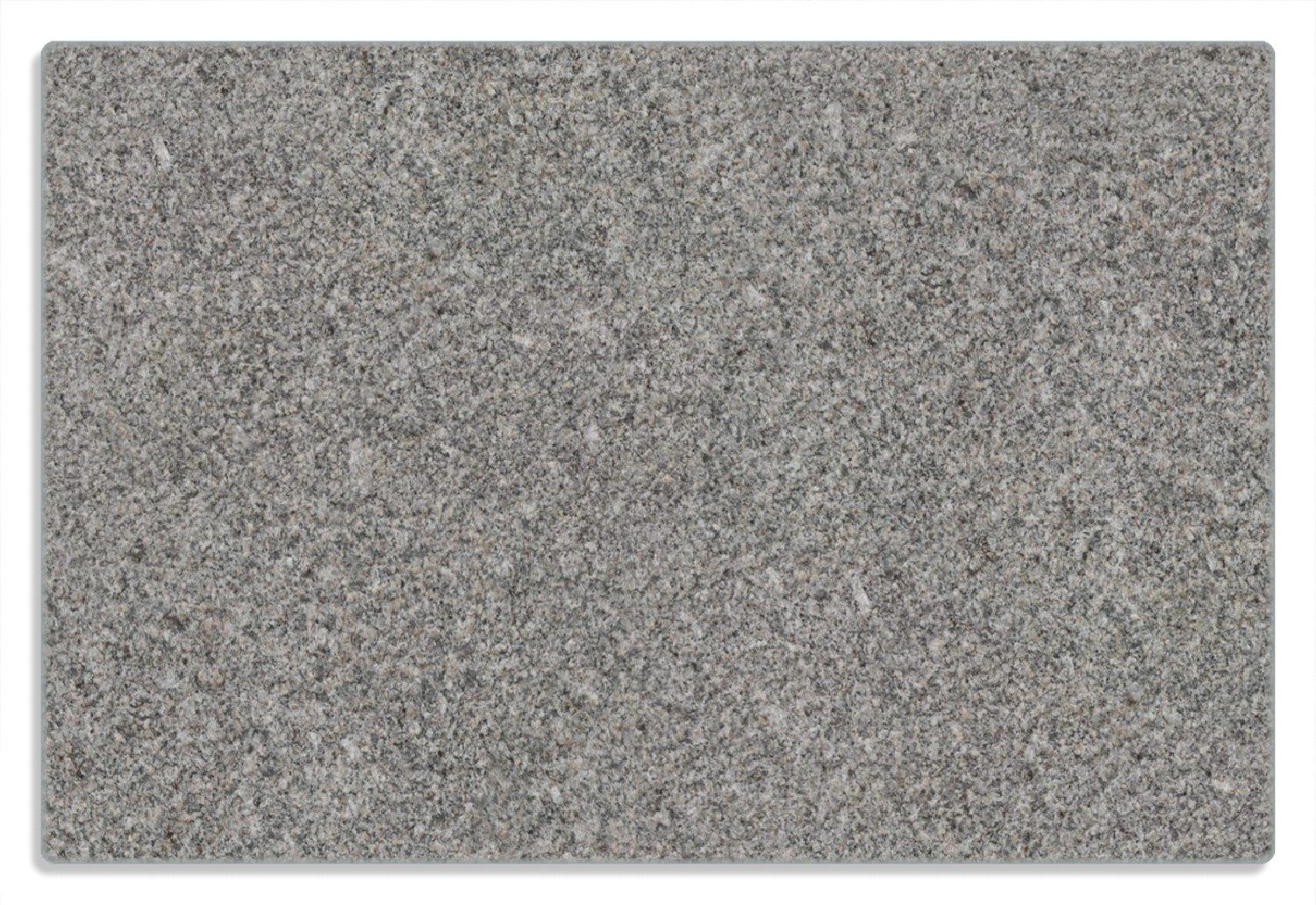 Wallario Frühstücksbrett Muster grauer Marmor Optik -Granit - marmoriert, (inkl. rutschfester Gummifüße 4mm, 1-St), 20x30cm