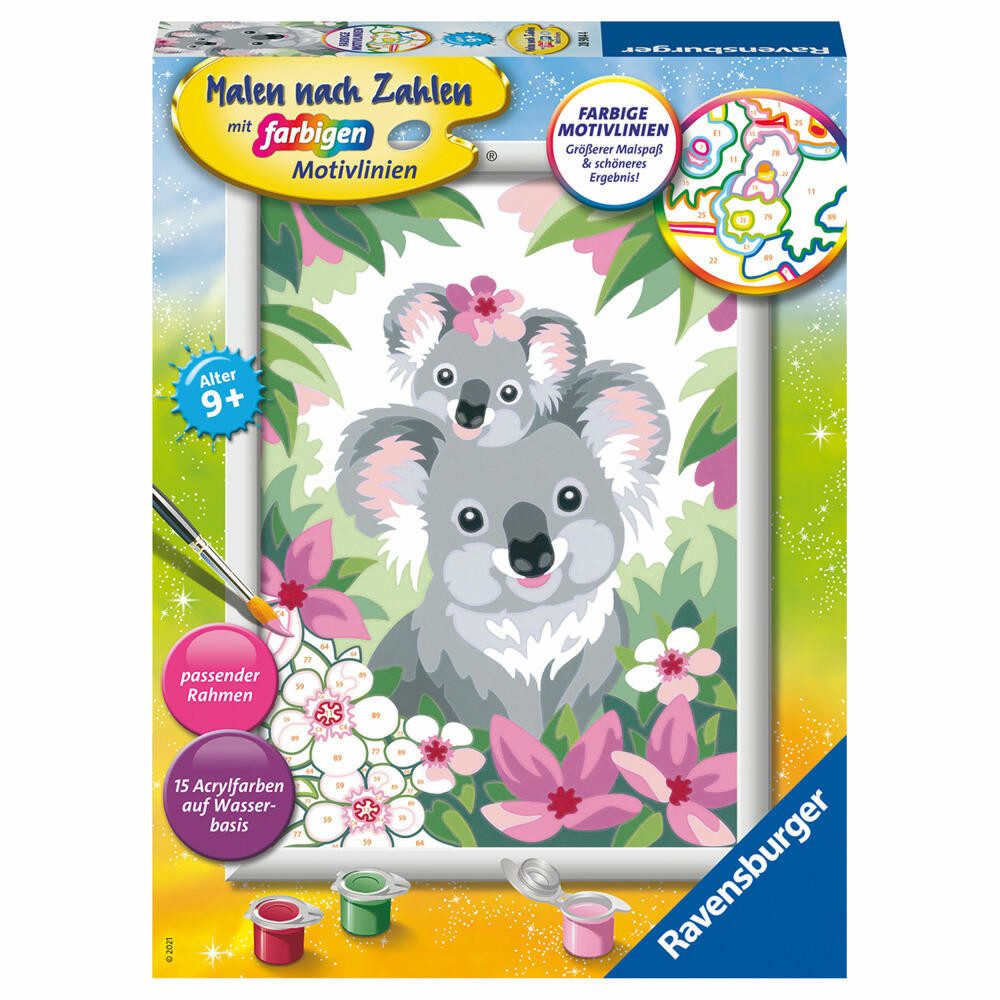 Ravensburger Раскрась по номерам Süße Koalas