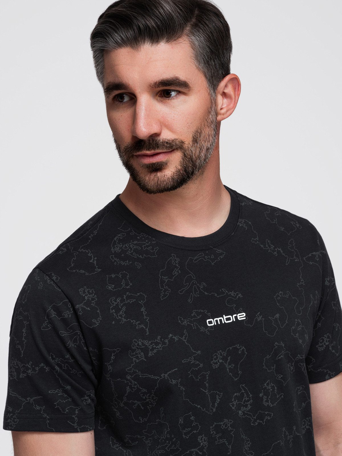 Print-Shirt Herren-T-Shirt aus der Ombre-Linie
