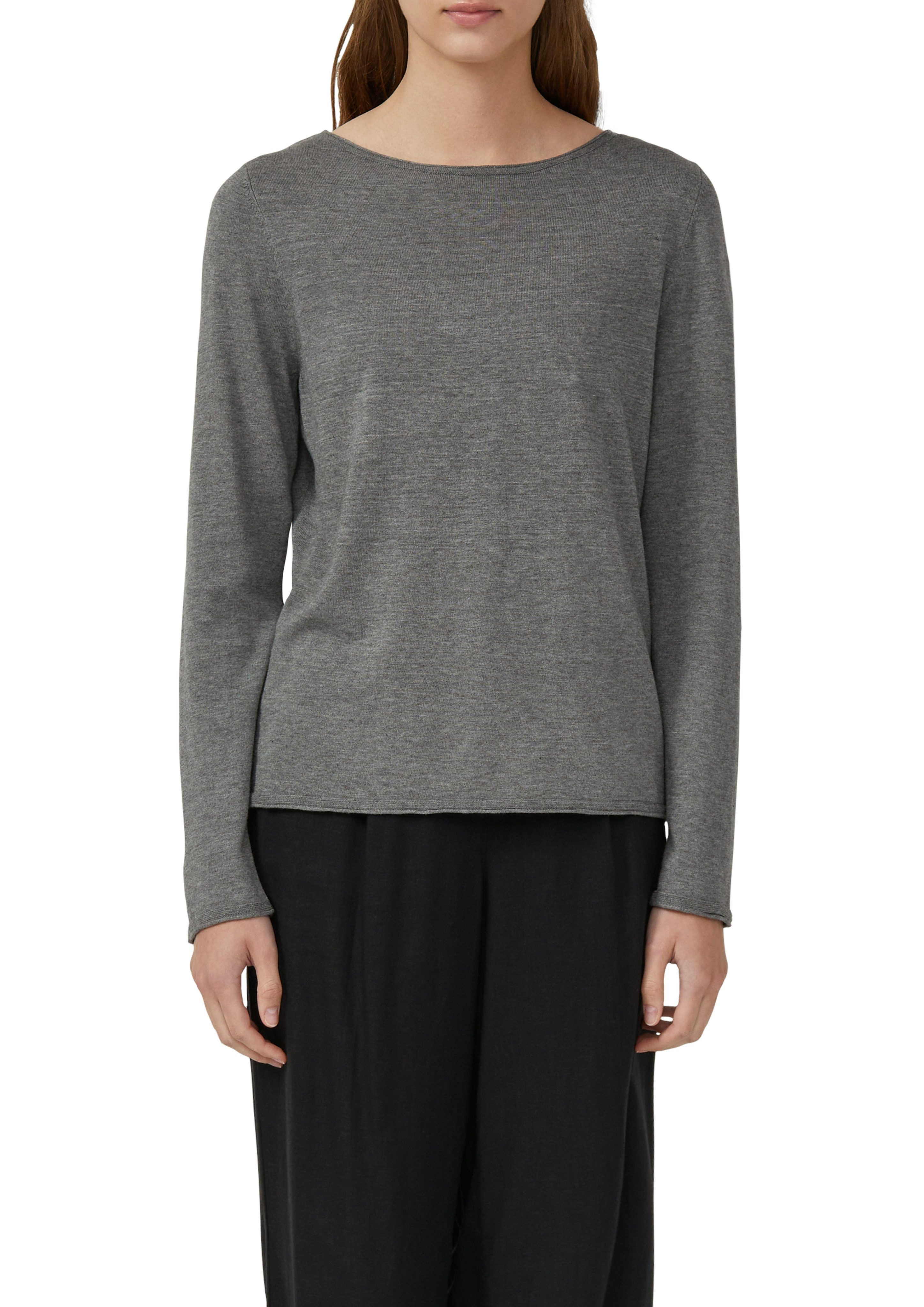 s.Oliver Langarmshirt mit Rollkanten günstig online kaufen