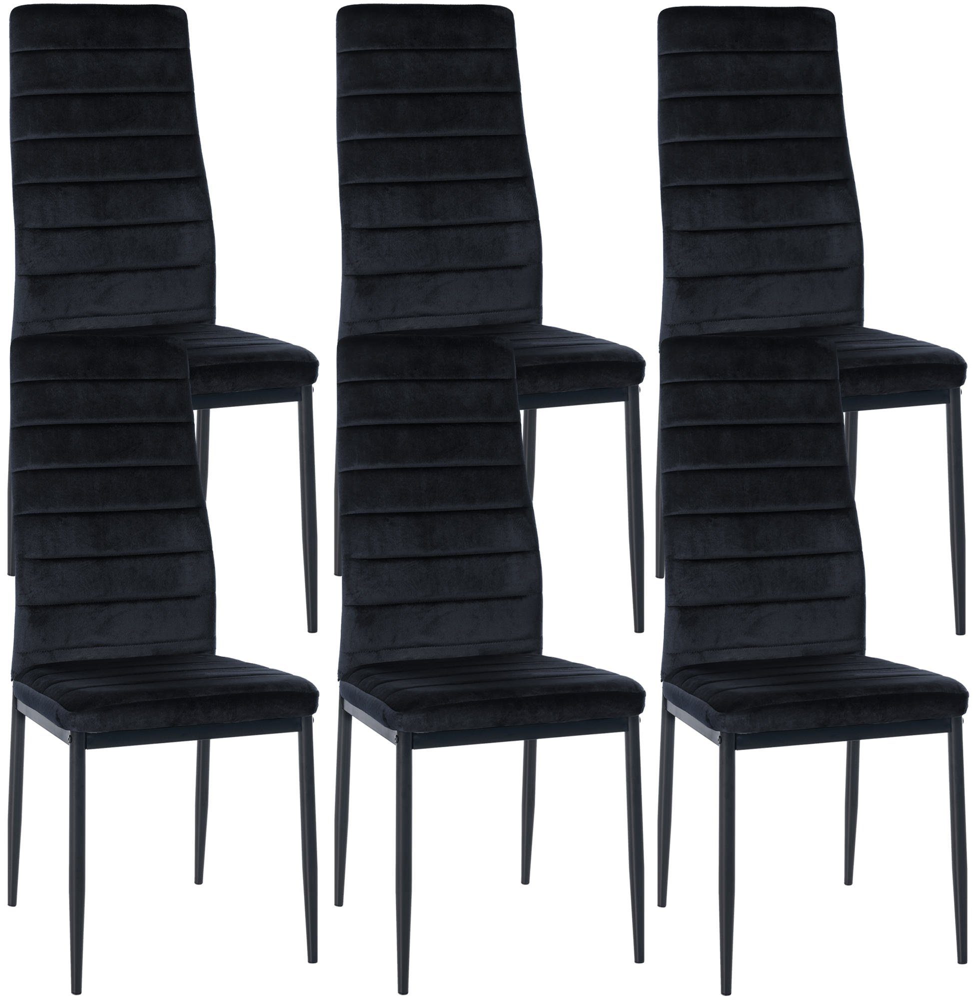 CLP Esszimmerstuhl Mayfair (6er Set), gepolstert günstig online kaufen