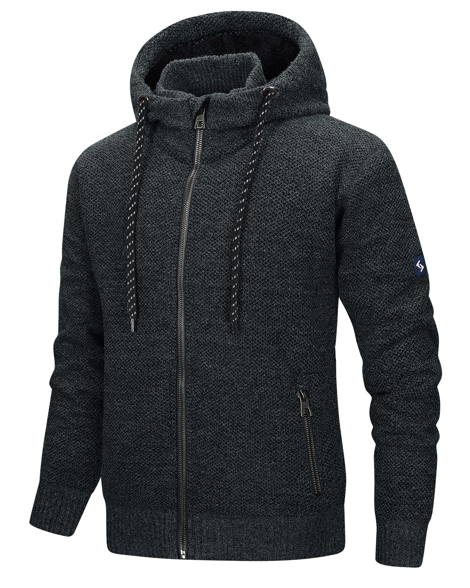 Kapuzenstrickjacke Strickjacke Schärding