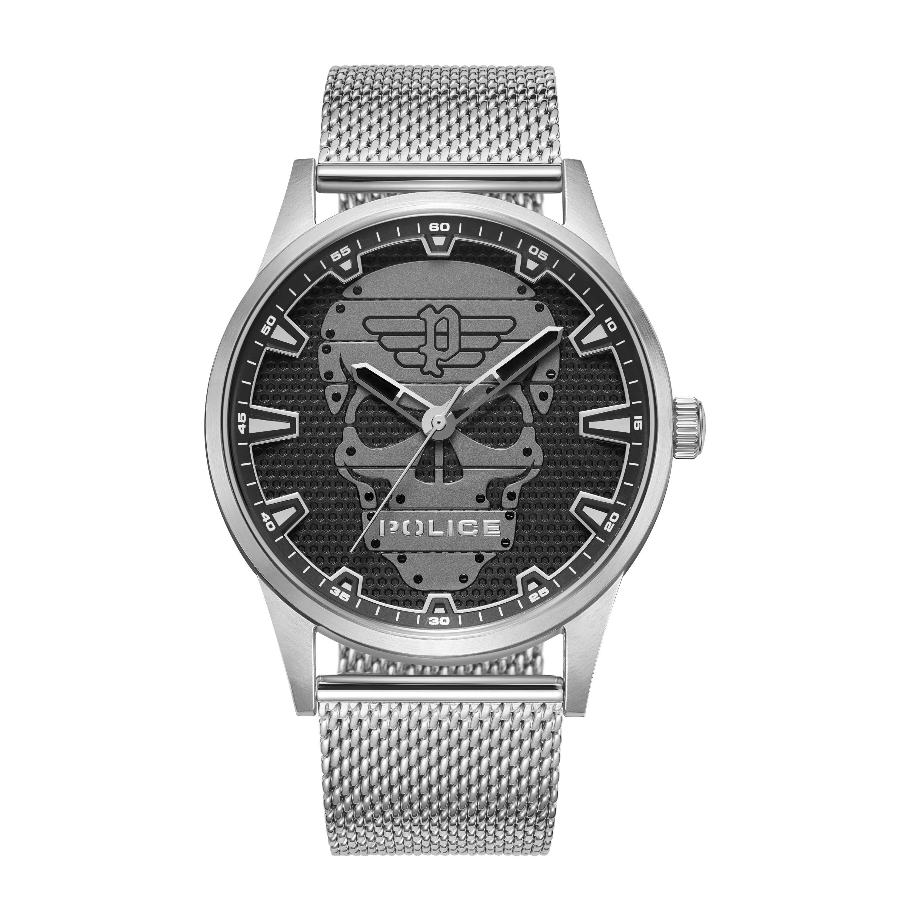 Police Quarzuhr Quarzuhr Herrenuhr 45 Quarz Herren PEWJG2227902