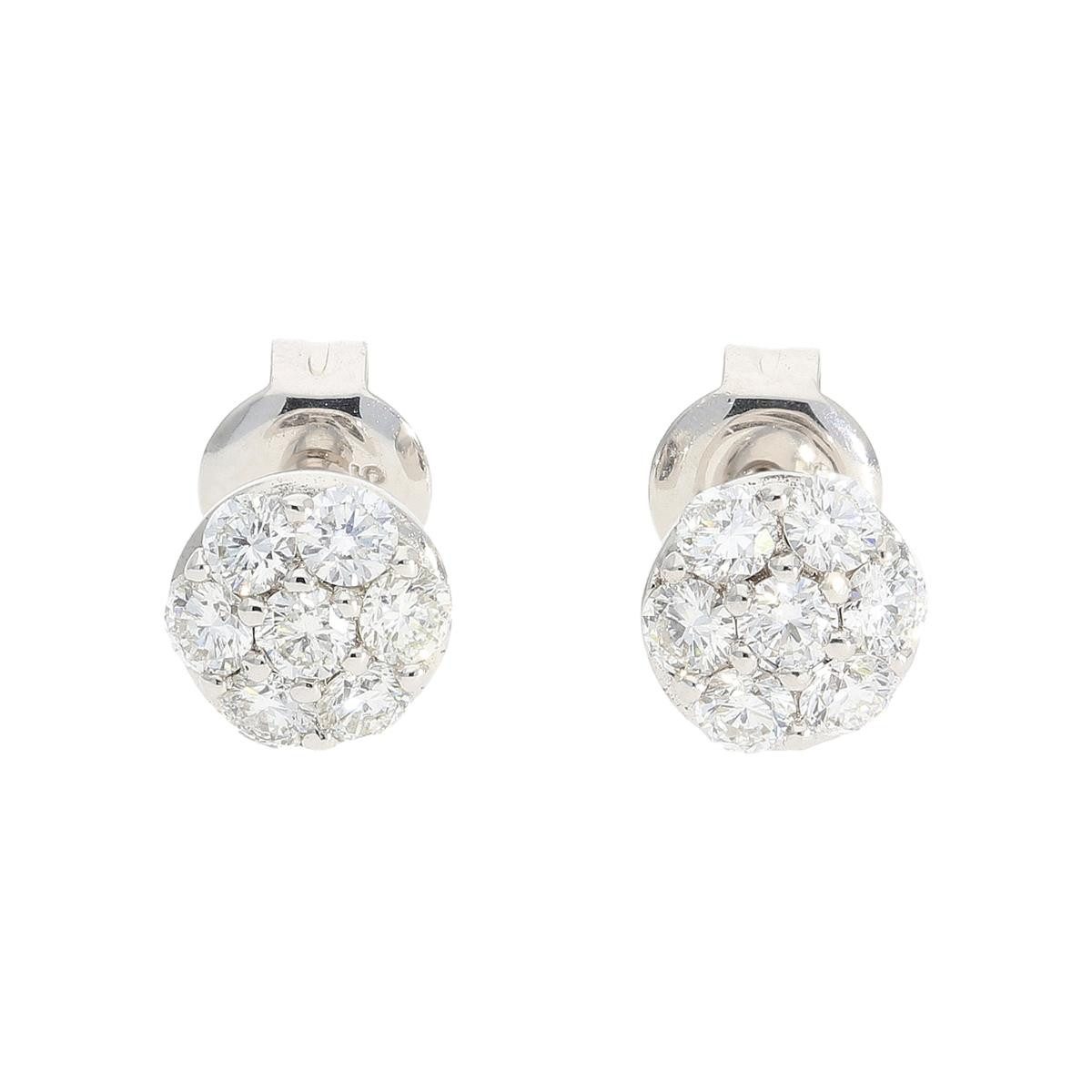 JuwelmaLux Paar Ohrstecker JuwelmaLux Diamant Ohrstecker 585 Weißgold für Damen JL10-06-3627 (kein Set, 2-tlg., inkl. edelm Schmucketui)