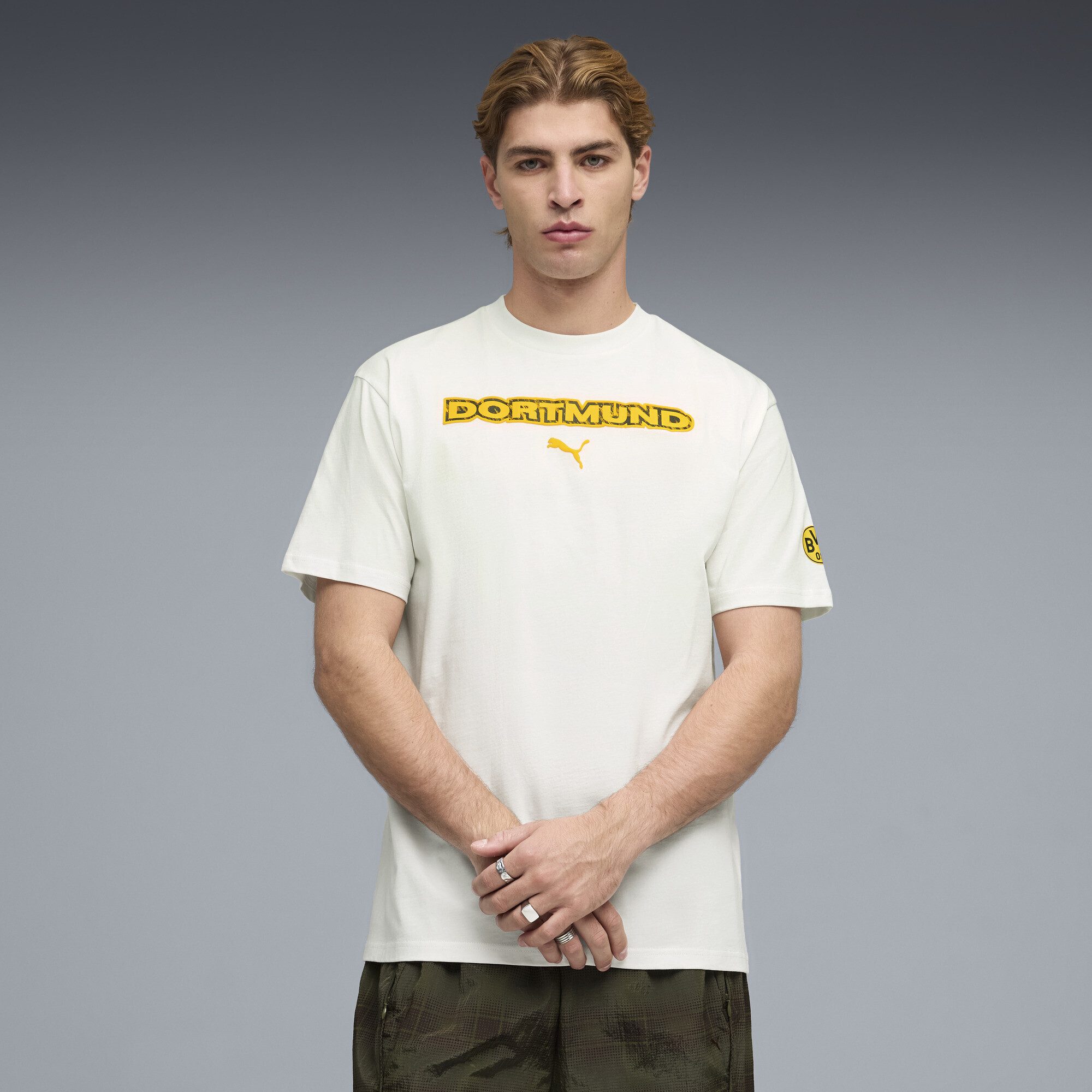 PUMA T-Shirt Borussia Dortmund ftblCulture Relaxed T-Shirt Herren