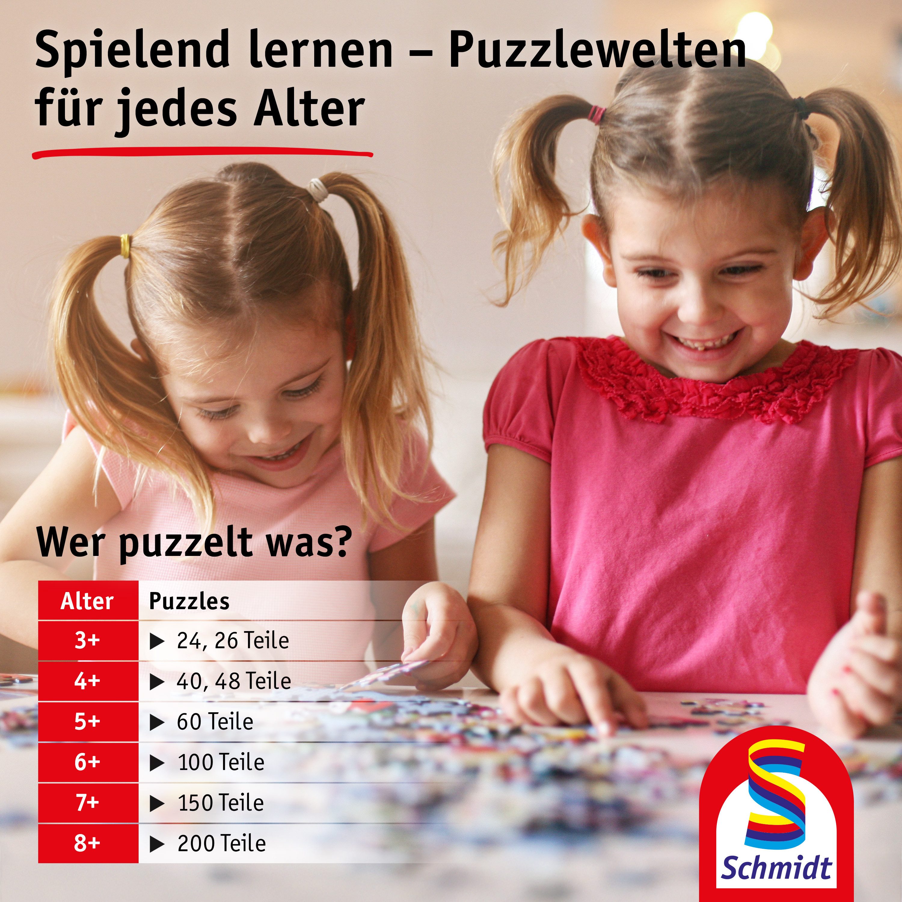 Schmidt Spiele Puzzle Feuerwehr, 72 Puzzleteile, Made in Europe