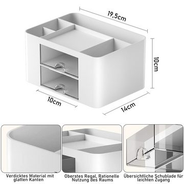 zggzerg Organizer Schreibtisch Organizer, Multifunktionaler Stifthalter mit Schublade