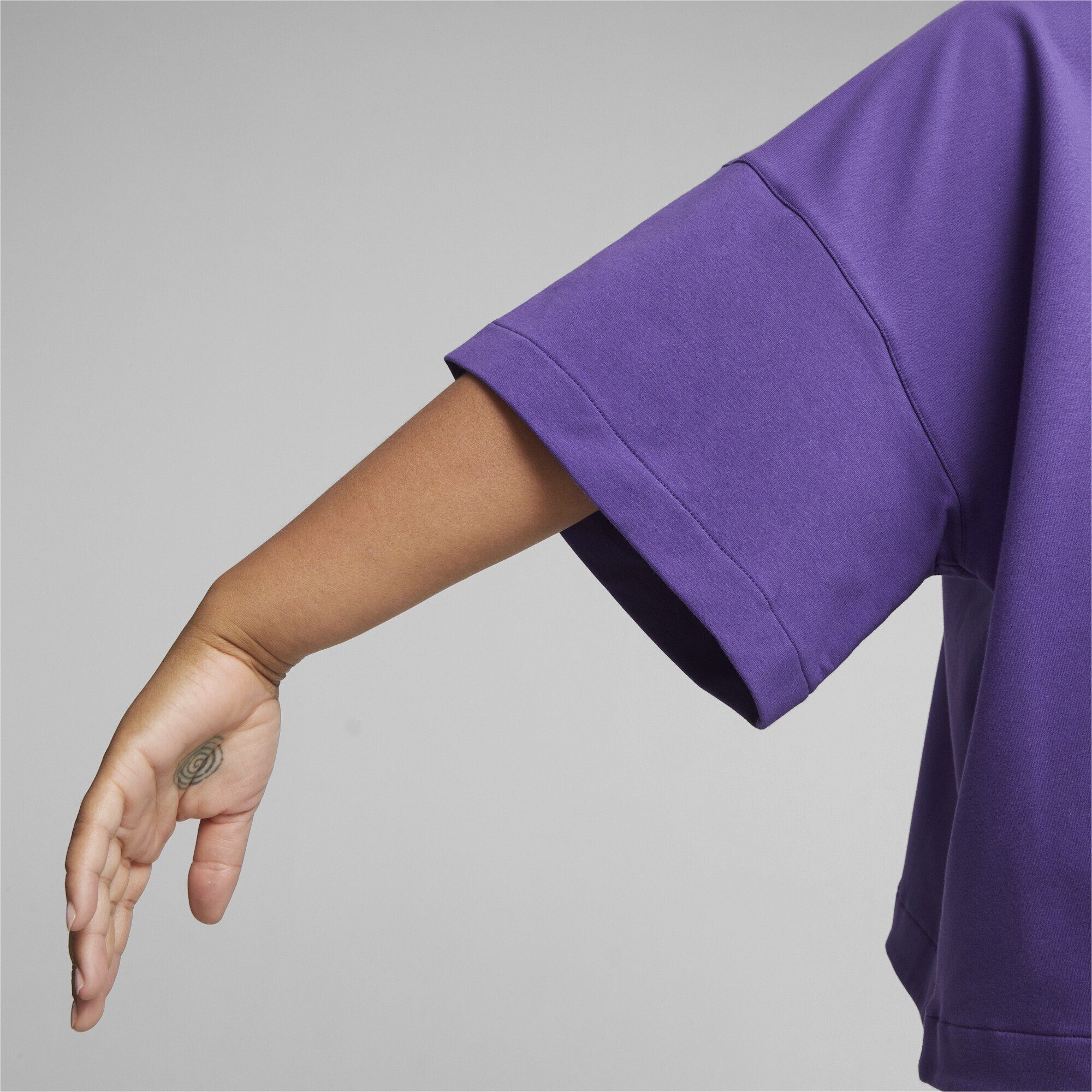 PUMA T-Shirt Infuse Violet Team T-Shirt Damen Purple