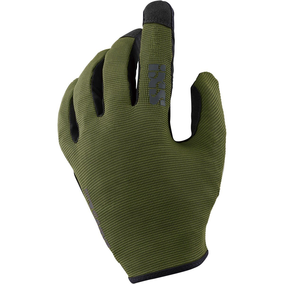 Green IXS Accessoires Fleecehandschuhe Ixs Carve Gloves