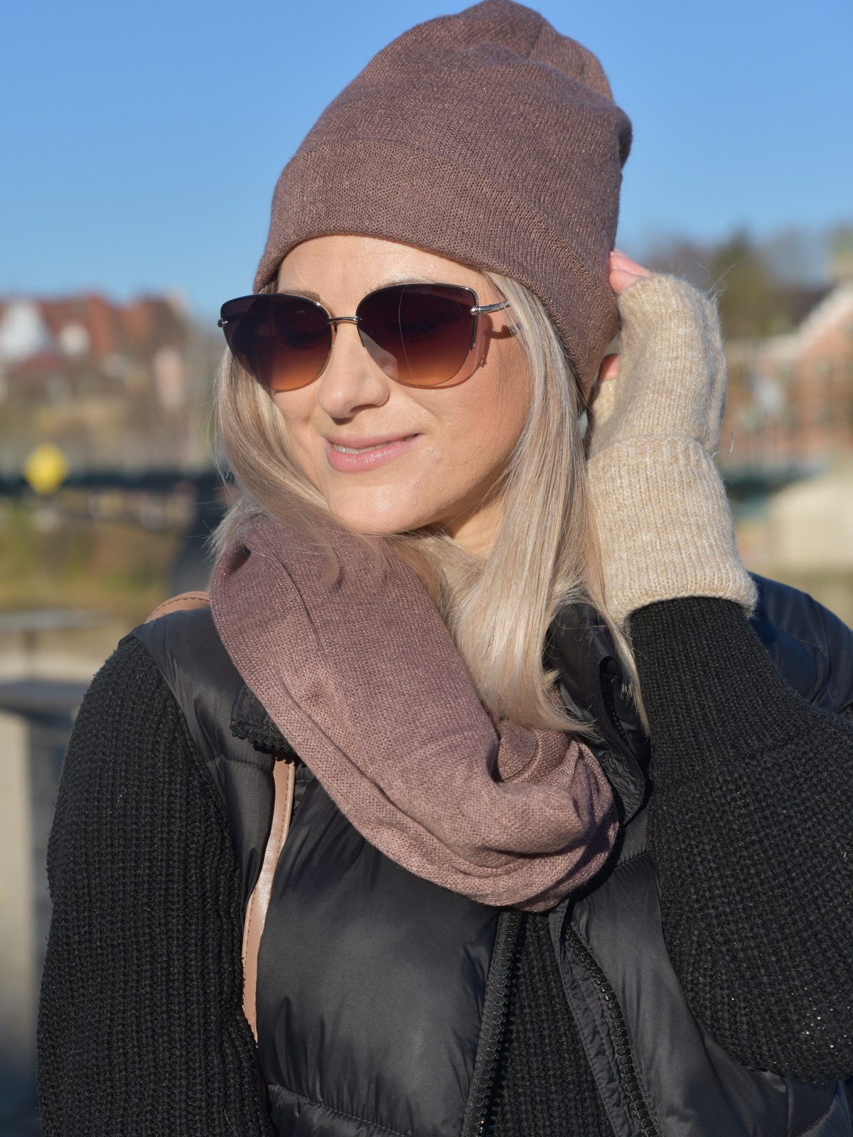 styleBREAKER Strickmütze Feinstrick Beanie Meliert (1-St) günstig online kaufen