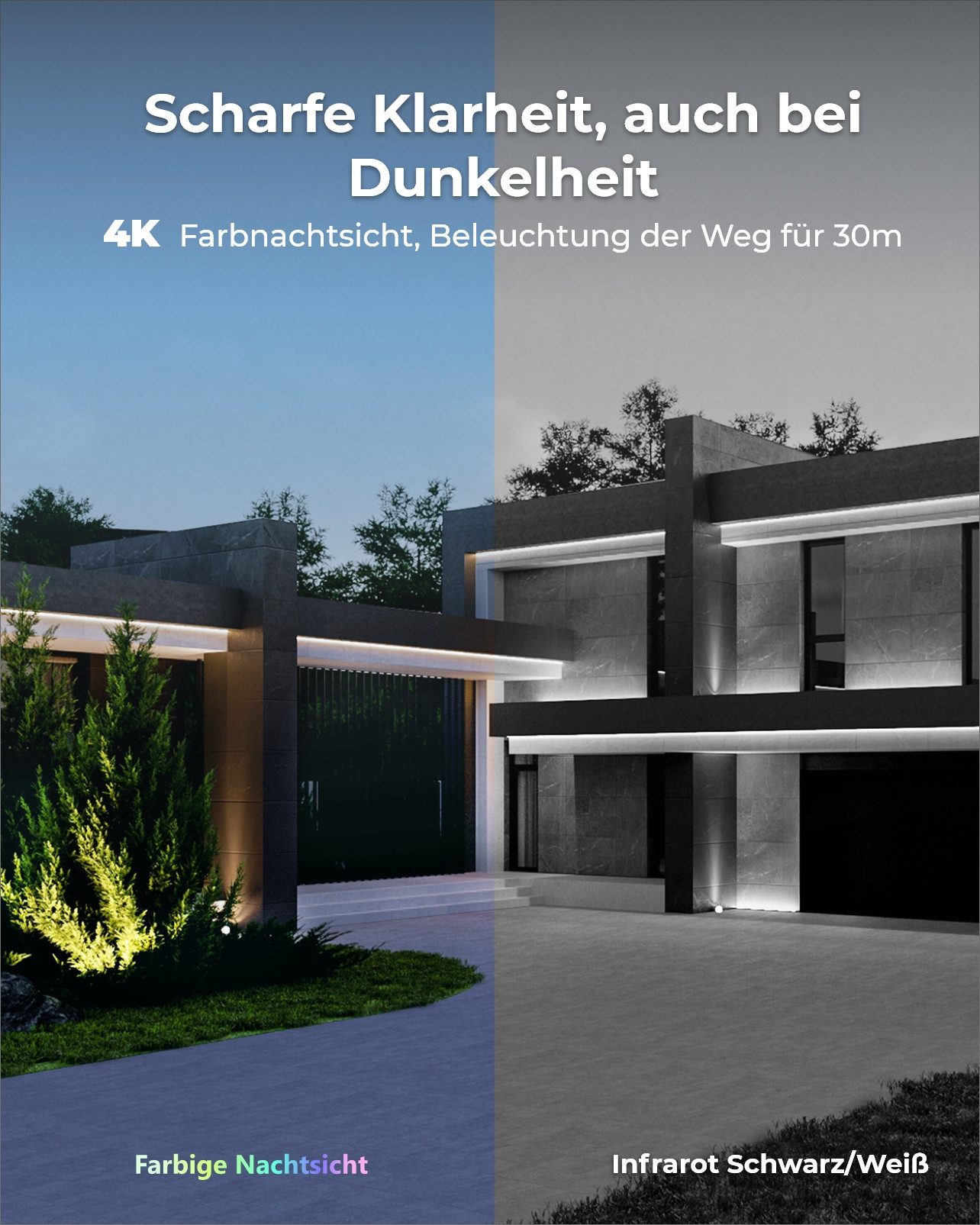 Reolink Überwachungskamera 4K RLK12-800WB4 System (Innenbereich, Außenbereich, 8MP Ultra HD,12-Kanal NVR mit 2TB HDD,Smartekennung,2,4/5 GHz WLAN)