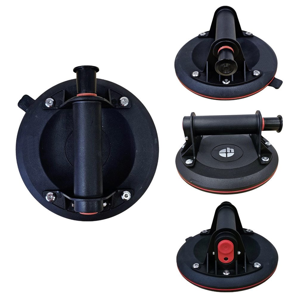 heicko e-ast GmbH Saugheber Heicko P612 1-Kopf-Saugheber mit eingebauter Vakuumpumpe und Vakuumanz, -]