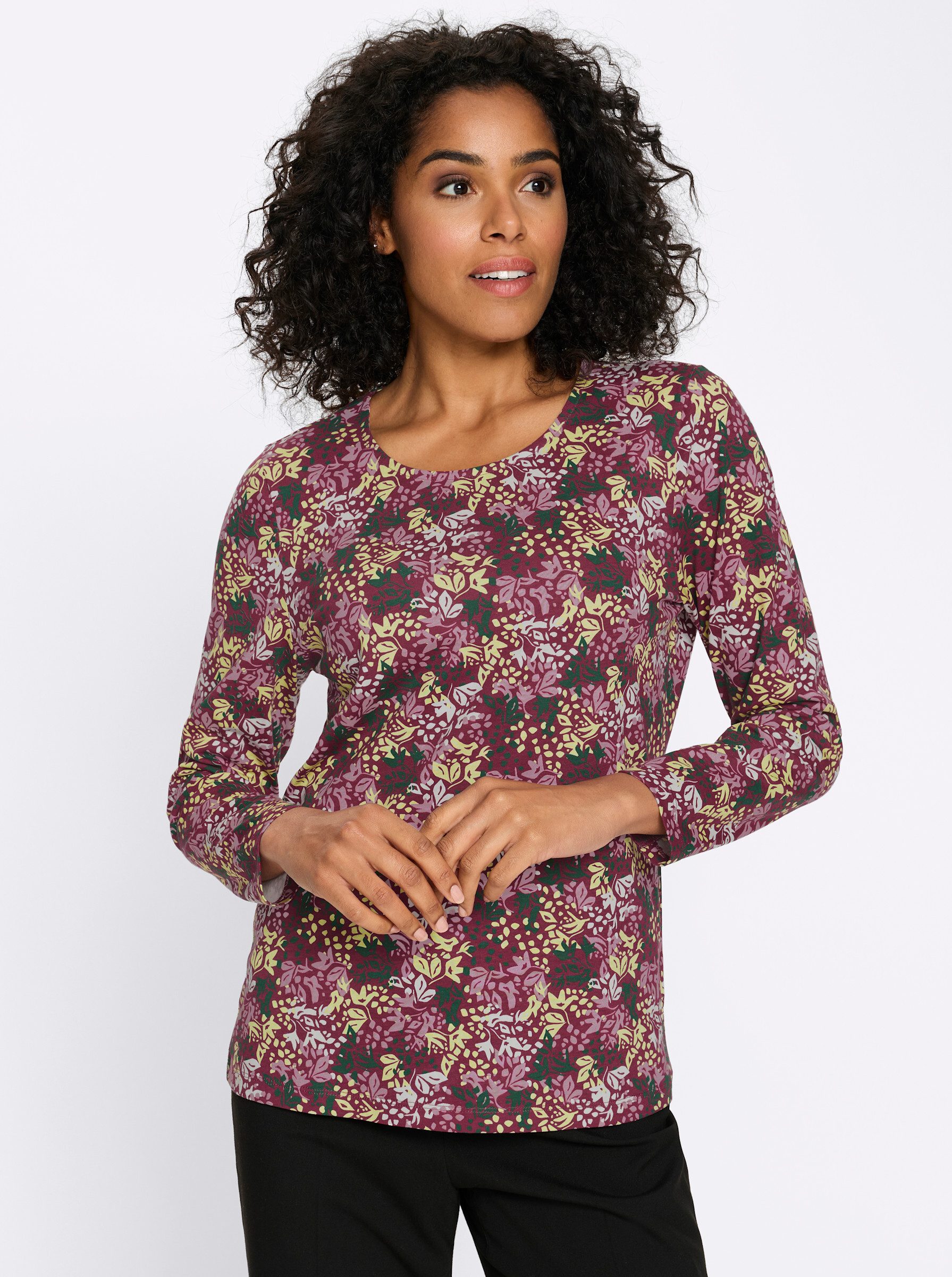 T-Shirt Langarm-Shirt Langarm