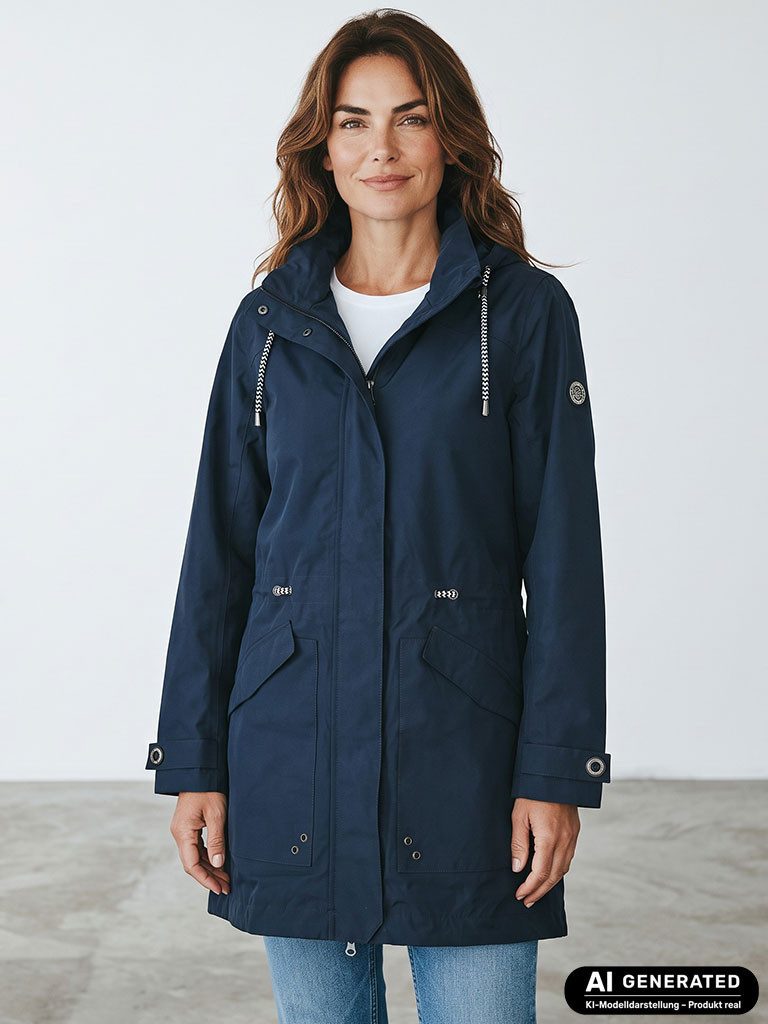 Blue Wave Funktionsjacke Mina Damen Funktionsparka Mina mit Innenfutter - Wasserdicht & Atmungsaktiv