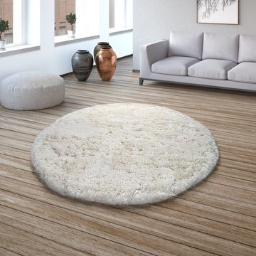 Hochflor-Teppich Wohnzimmer Hochflor Teppich Shaggy Sehr Soft, TT Home, Läufer, Höhe: 64 mm