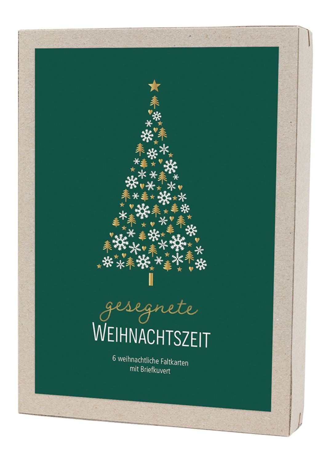Kartenbox Weihnachten - gesegnete Weihnachtszeit / diverse