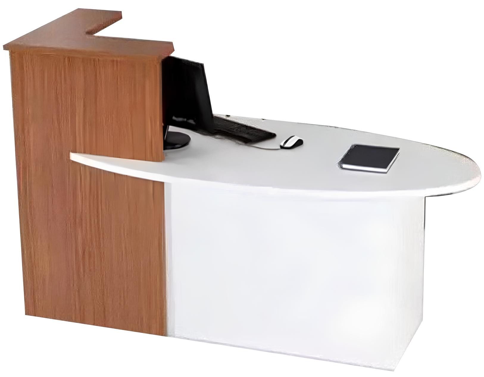 Xlmoebel Empfangstheke Empfangstisch für Rezeptionen Kanzleien Praxen Diskotheken (1-St., Rezeption), Hergestellt in Europa