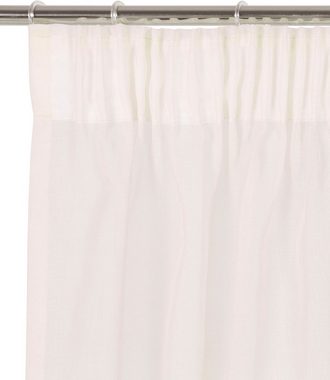 Gardine Dolly, my home, Multifunktionsband (2 St), transparent, Polyester, transparent, Polyester, gewebt, unifarben
