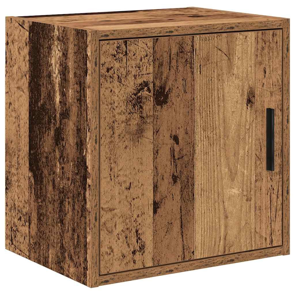 vidaXL Aktenschrank 40 x 30 x 41 cm Garagen-Wandschrank Altholz-Optik Spanplatte (Wandschrank, 1-St)