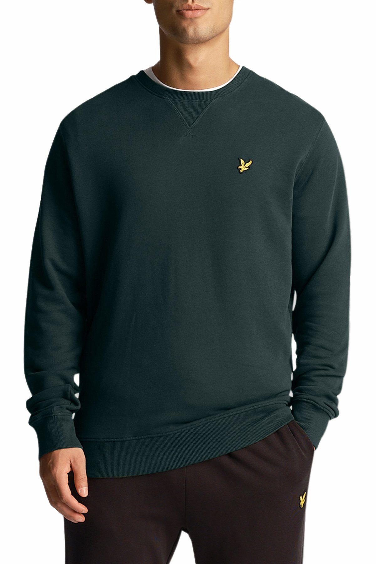 Lyle & Scott Sweatshirt Ohne Baumwolle 100% Grün Aus Kapuze